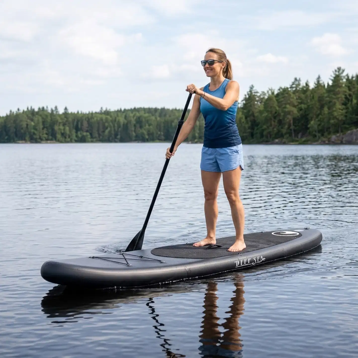Deep Sea SUP-lautasetti Pro, musta - 3