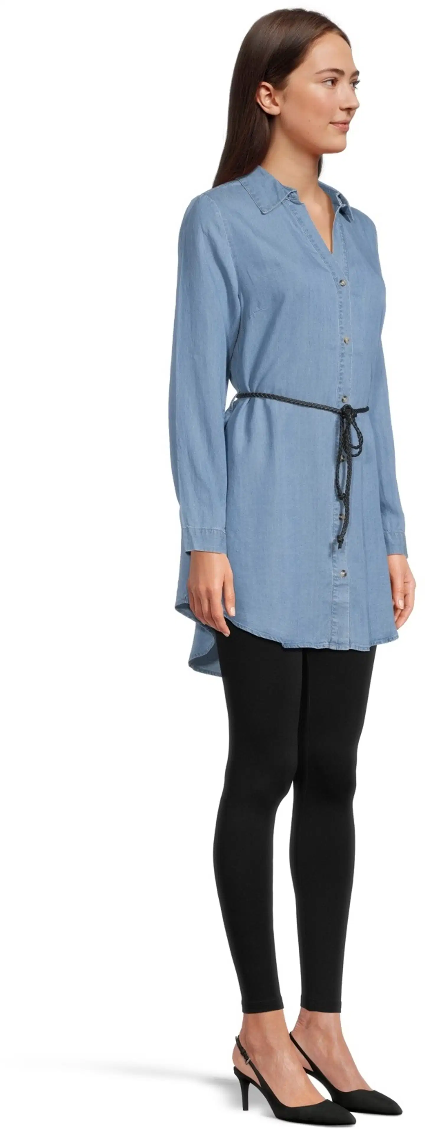 House naisten paitatunika 228H260901 - Light denim - 4