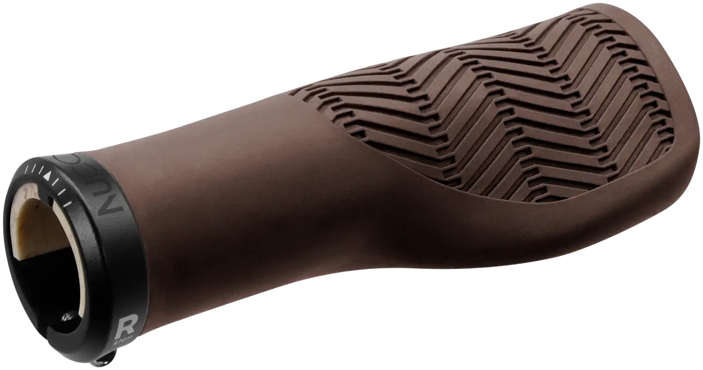 Herrmans biopohjainen kädensija nucore town wave 130mm brown  Ø22mm - 1