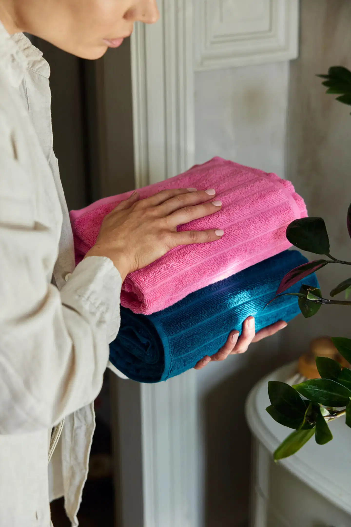 Finlayson käsipyyhe Reilu 30x50 karkki pinkki - 3