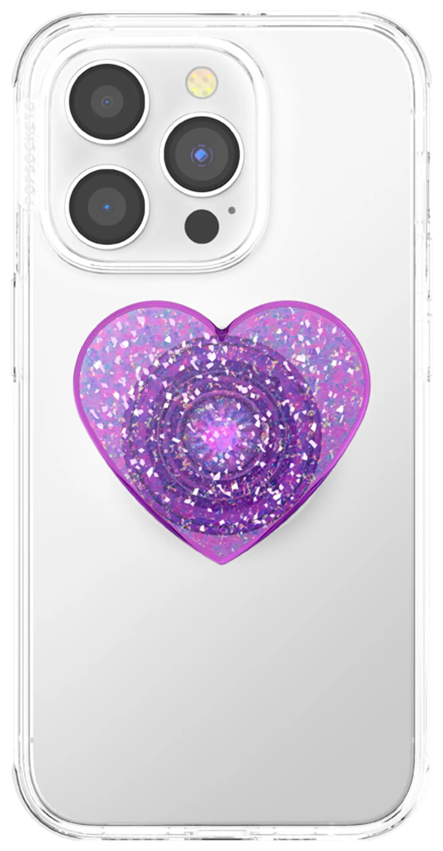 Popsockets puhelinpidike PopGrip Iridescent Confetti Dreamy Heart - 2