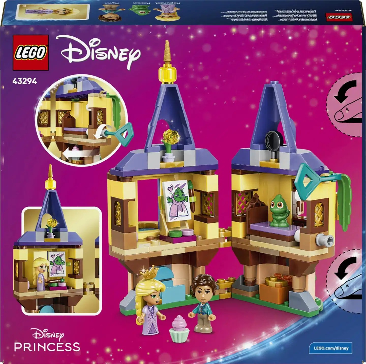 LEGO® Disney Princess 43294 Tähkäpään minitorni - 4