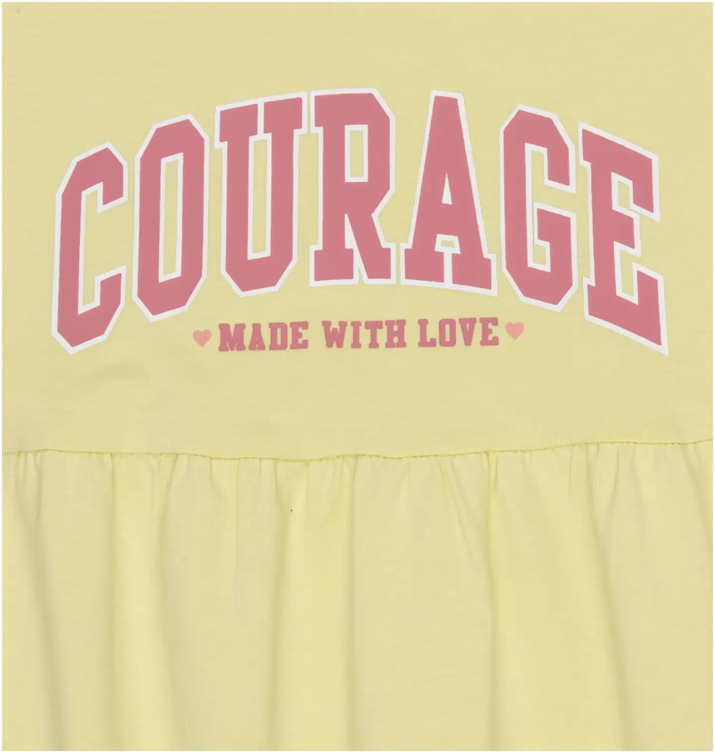 Ciraf lasten trikoomekko 25TC261114 - Wax Yellow 11-0618 Tcx - 3