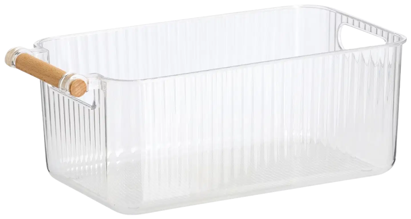 Zeller säilytyslaatikko bambukahvalla 3 kpl - 4