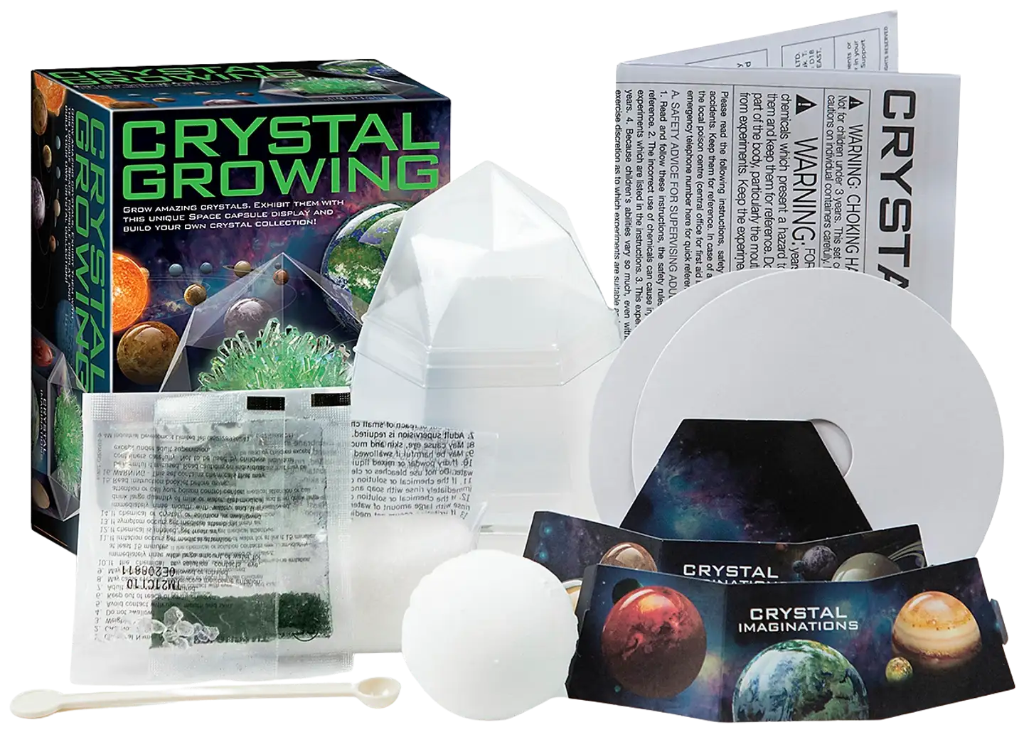 4M Mielikuvitukselliset kristallit, lajitelma - 12