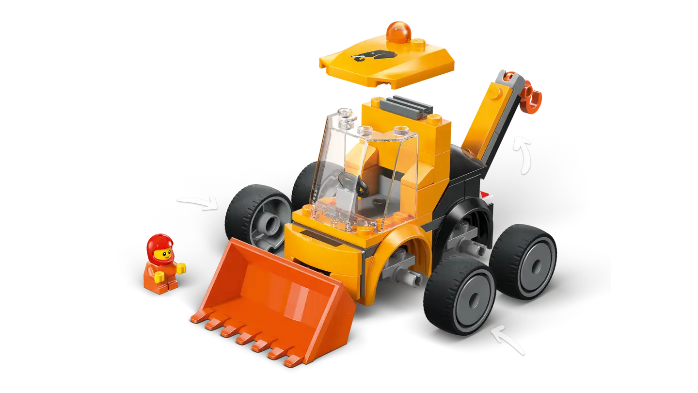 LEGO® City Brick Rides 60483 Menopelit – Kauhakuormaaja - 12