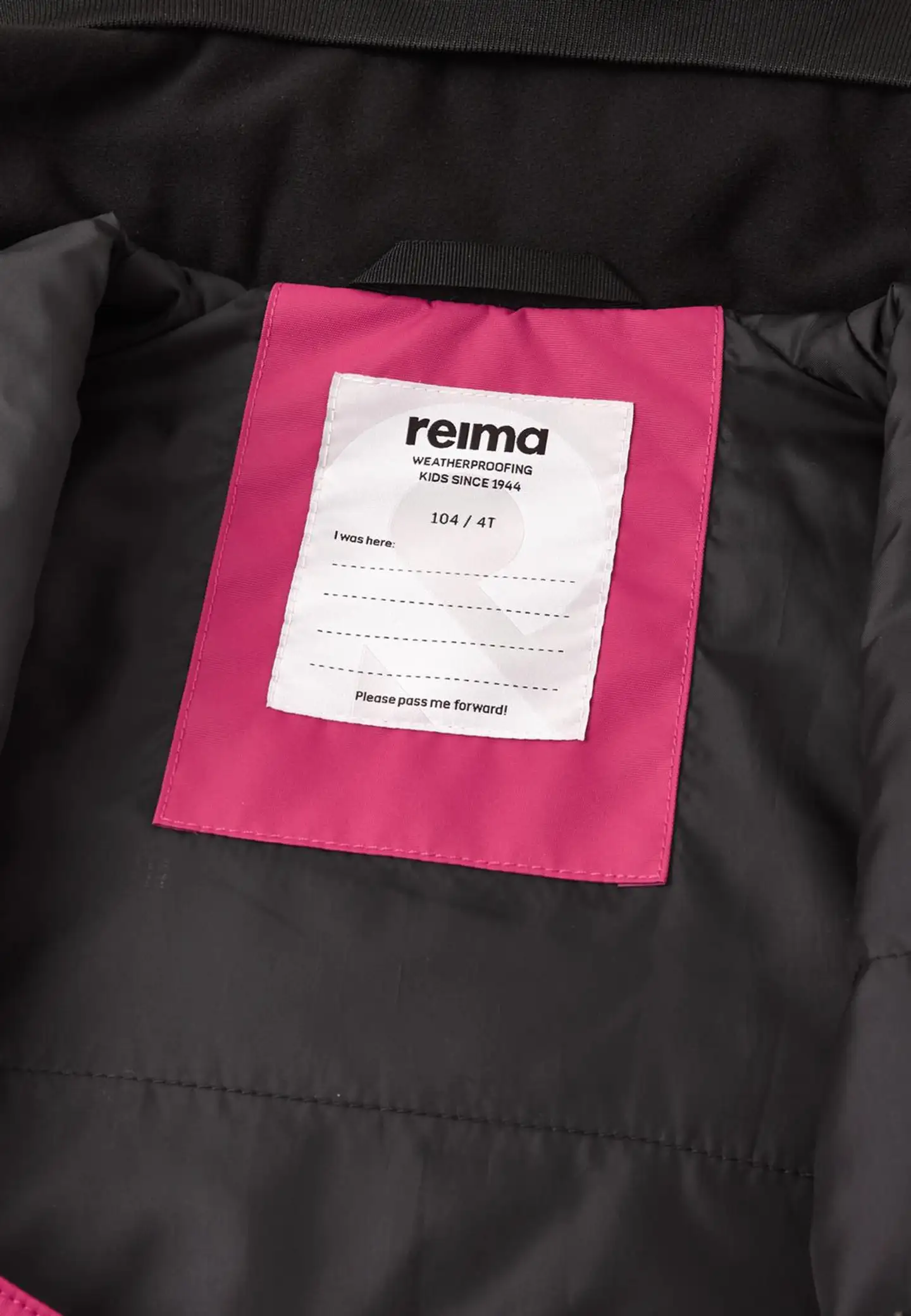 Reima Lasten kevytvanuhaalari Sevetti - Rosy Berry - 5