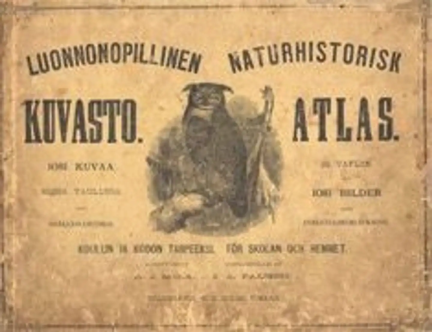 Mela, Luonnonopillinen kuvasto - Naturhistorisk atlas - koulun ja kodon tarpeeksi - för skolan och hemmet