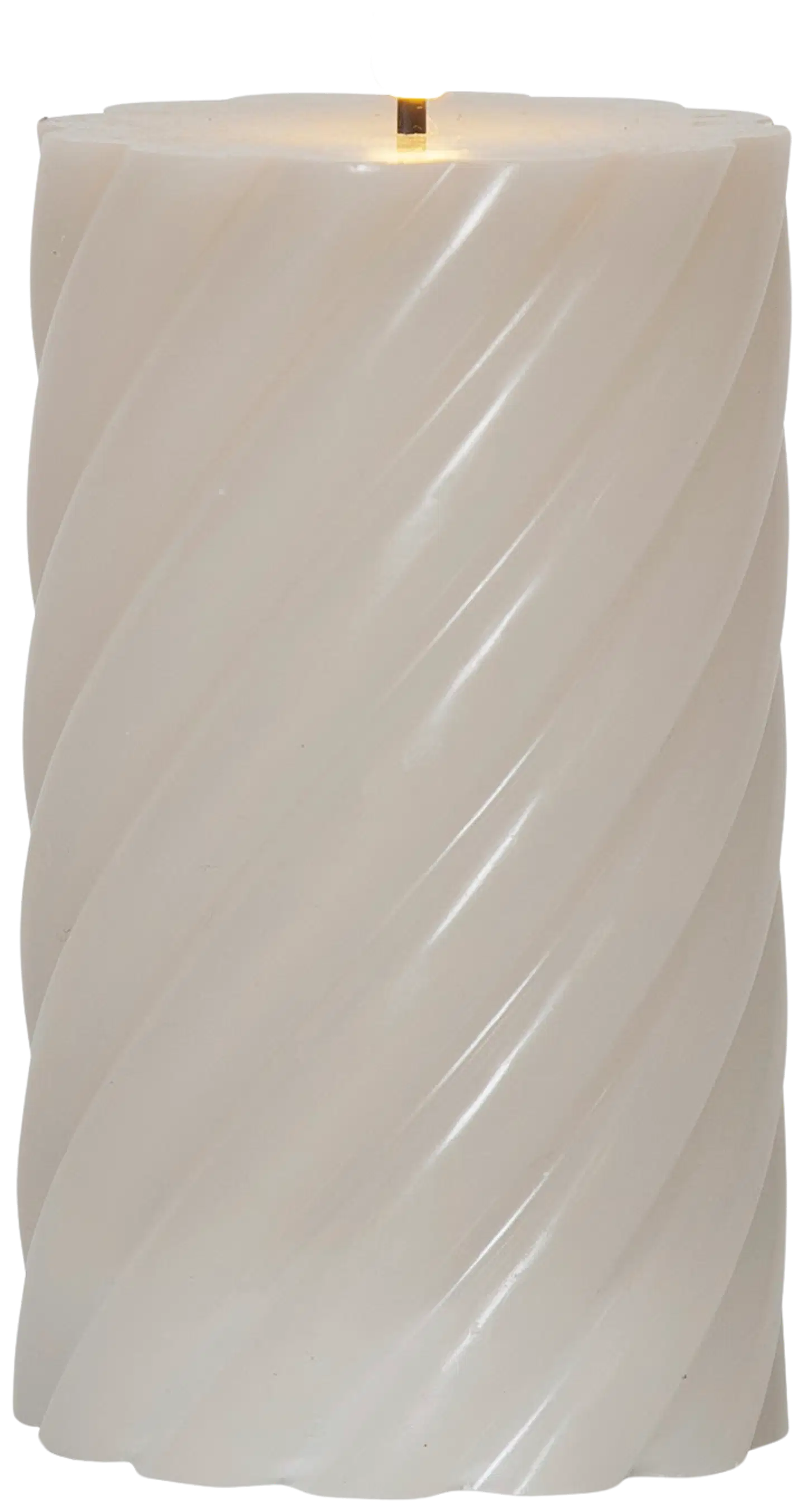 Star Trading Led-pöytäkynttilä Swirly, beige - 2