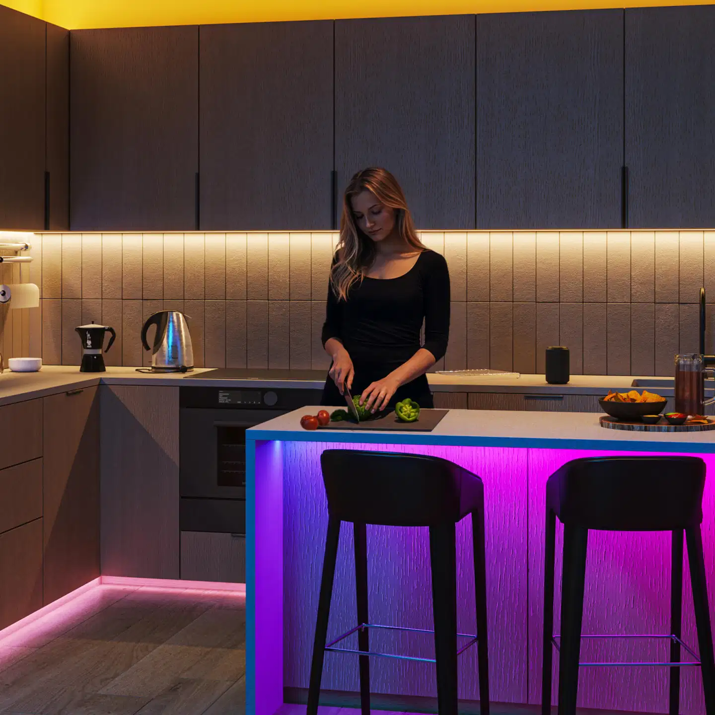 Philips Smart Lighting LED-filamenttilamppu 5W GU10 2700-6500K 400lm tunable white 2 kpl - 8
