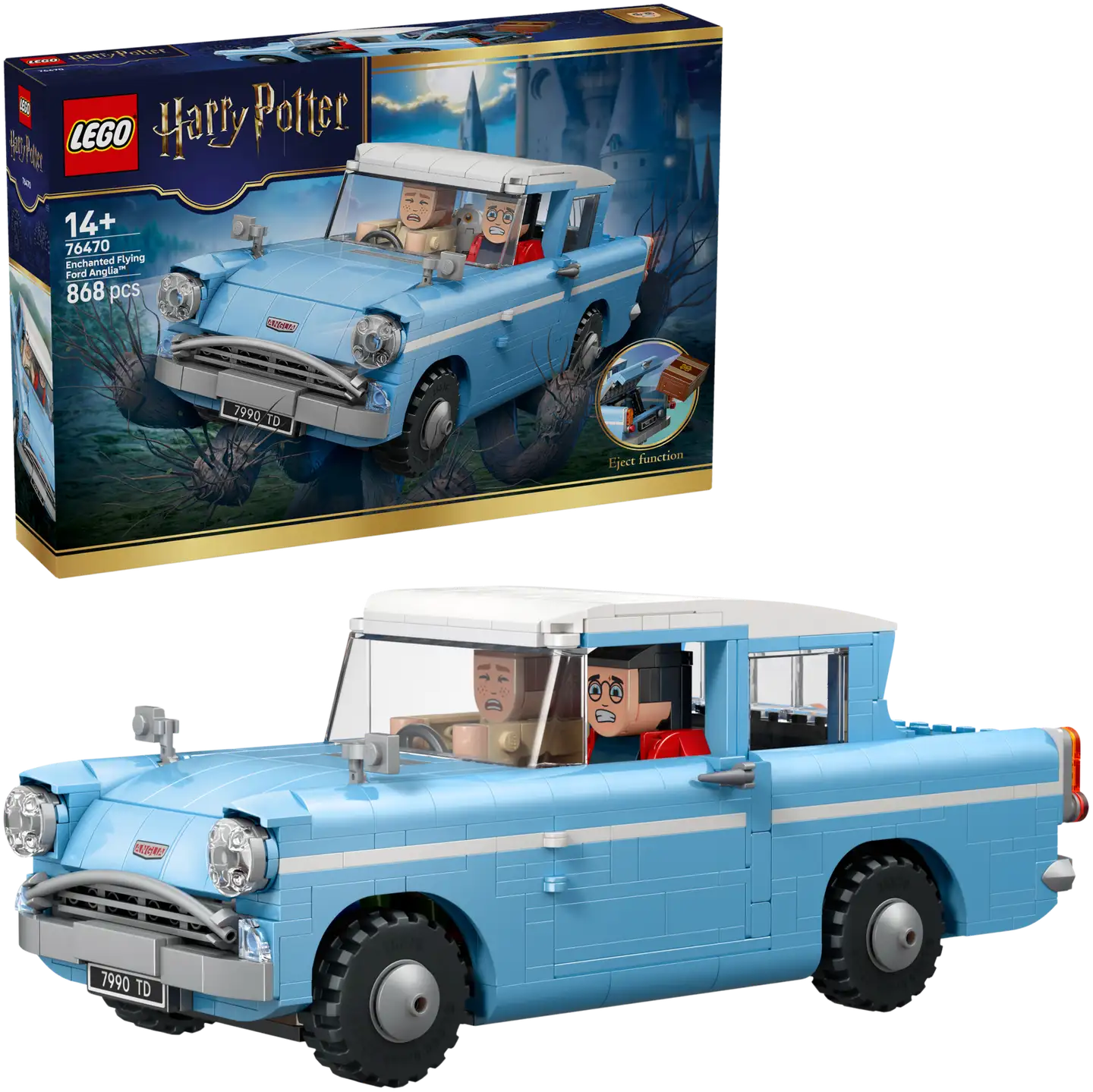 LEGO® Harry Potter TM 76470 Lumottu lentävä Ford Anglia™ - 1