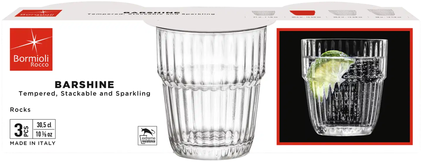 Bormioli juomalasi 30,5 cl Barshine 3 kpl - 2