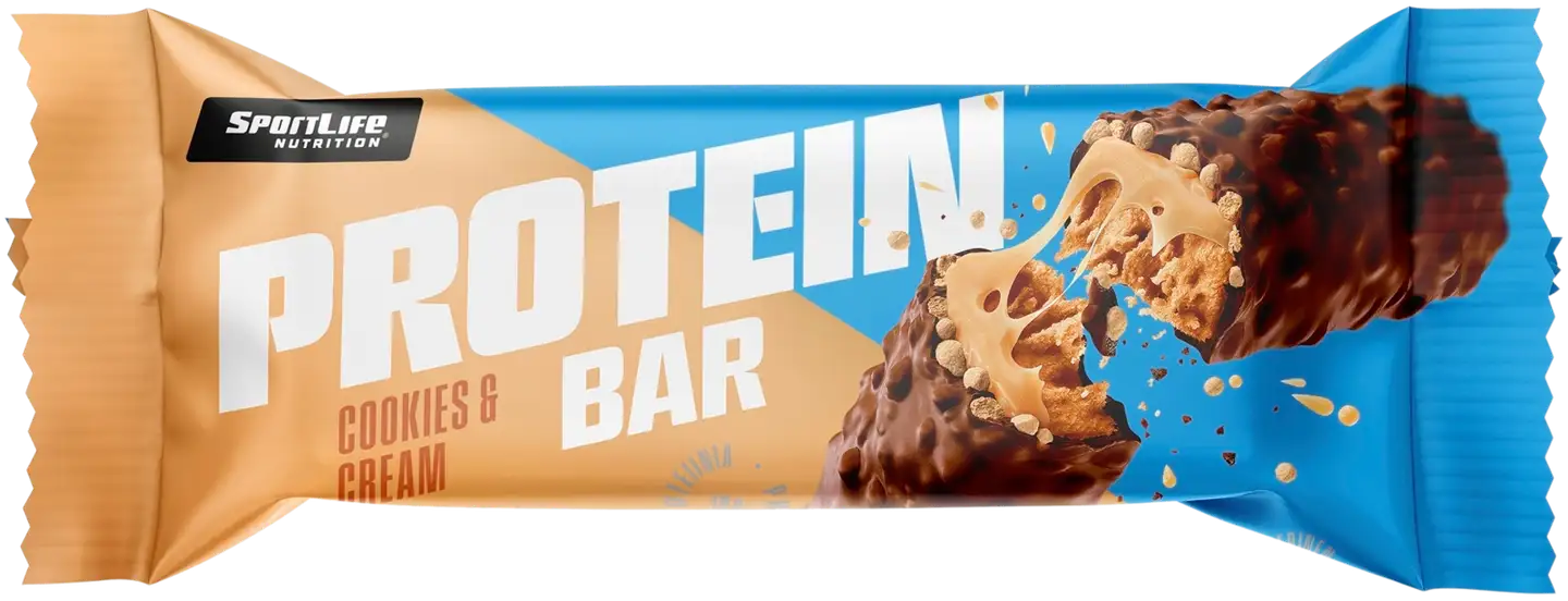 SportLife Nutrition Protein Bar 45g Cookies & Cream proteiinipatukka