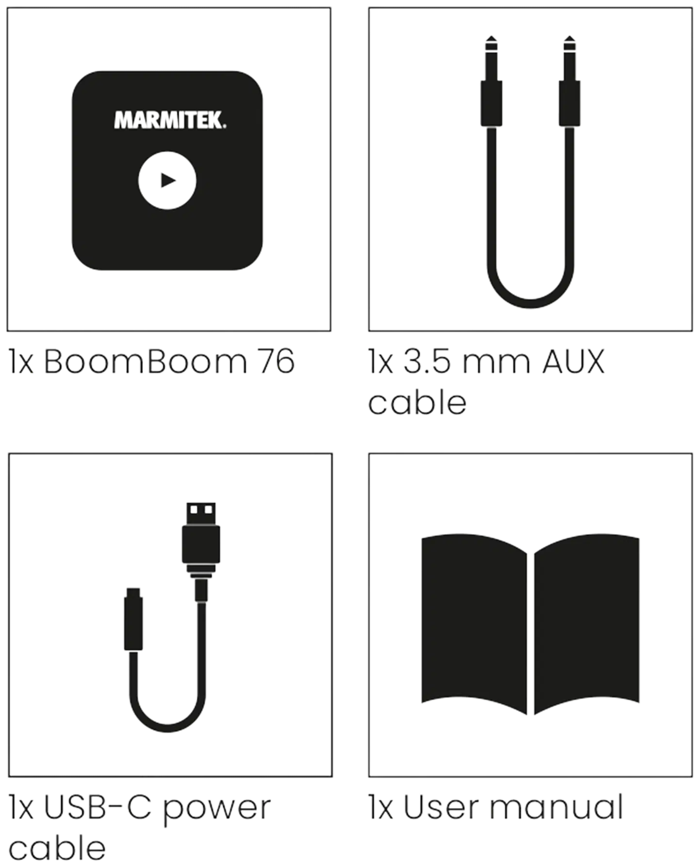 Marmitek Kannettava Bluetooth-vastaanotin BoomBoom 76 - 7