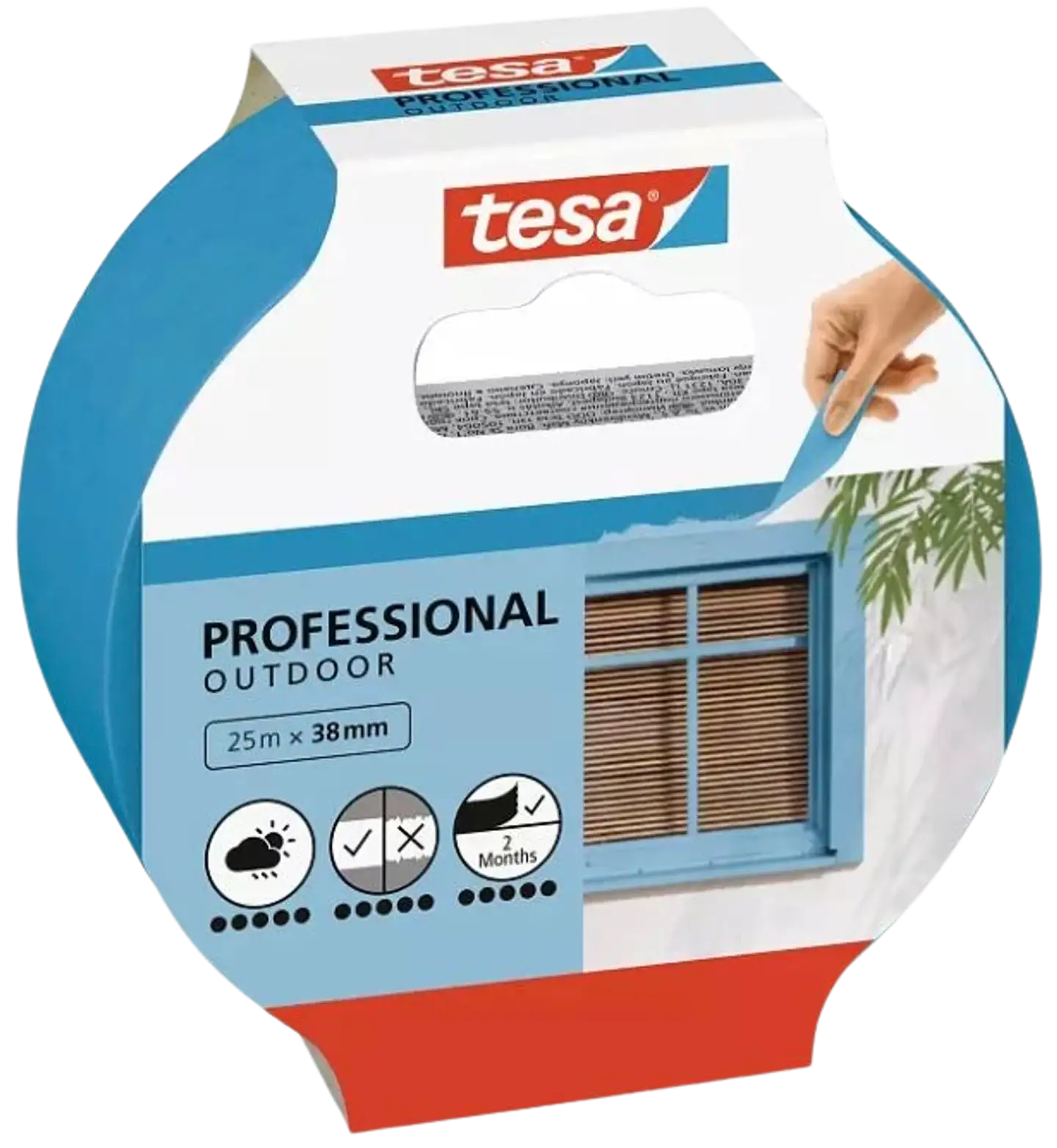 Tesa Maalarinteippi Professional Outdoor 38m