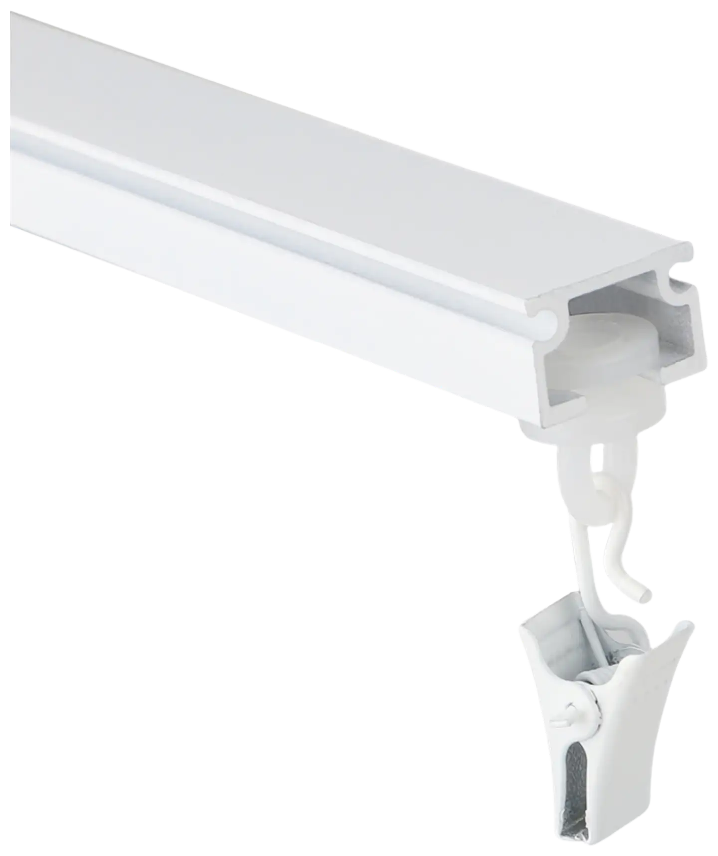 Ihanin U-verhokiskon liu'ut nipistimellä pyöreä valkoinen 20kpl - 2