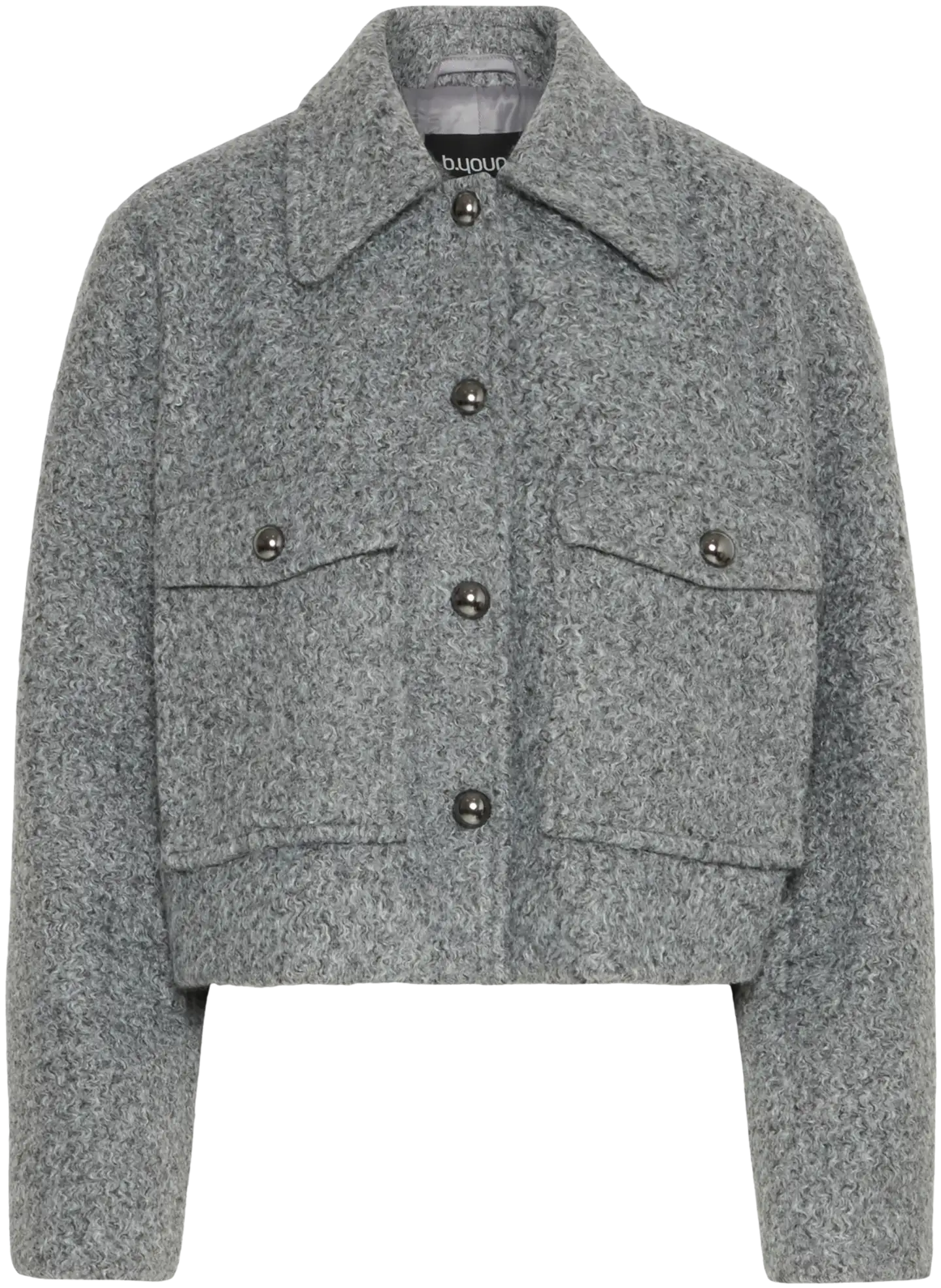 B.young naisten takki Byaugusti - Mid Grey Melange - 1