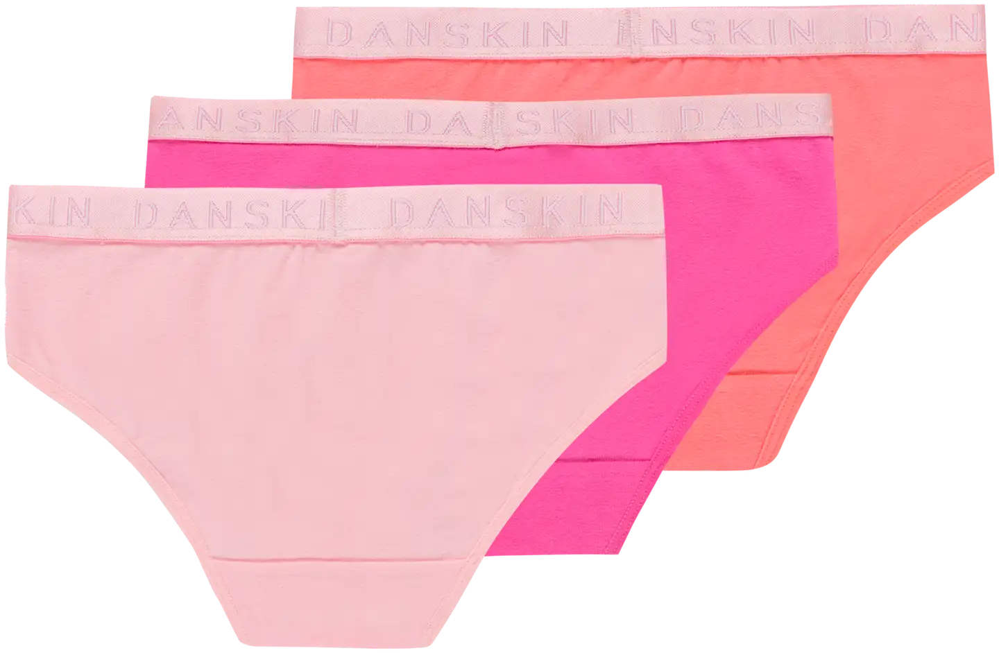 Danskin lasten alushousut 95485A 3-pack - LT PINK/PINK/DK PINK - 2