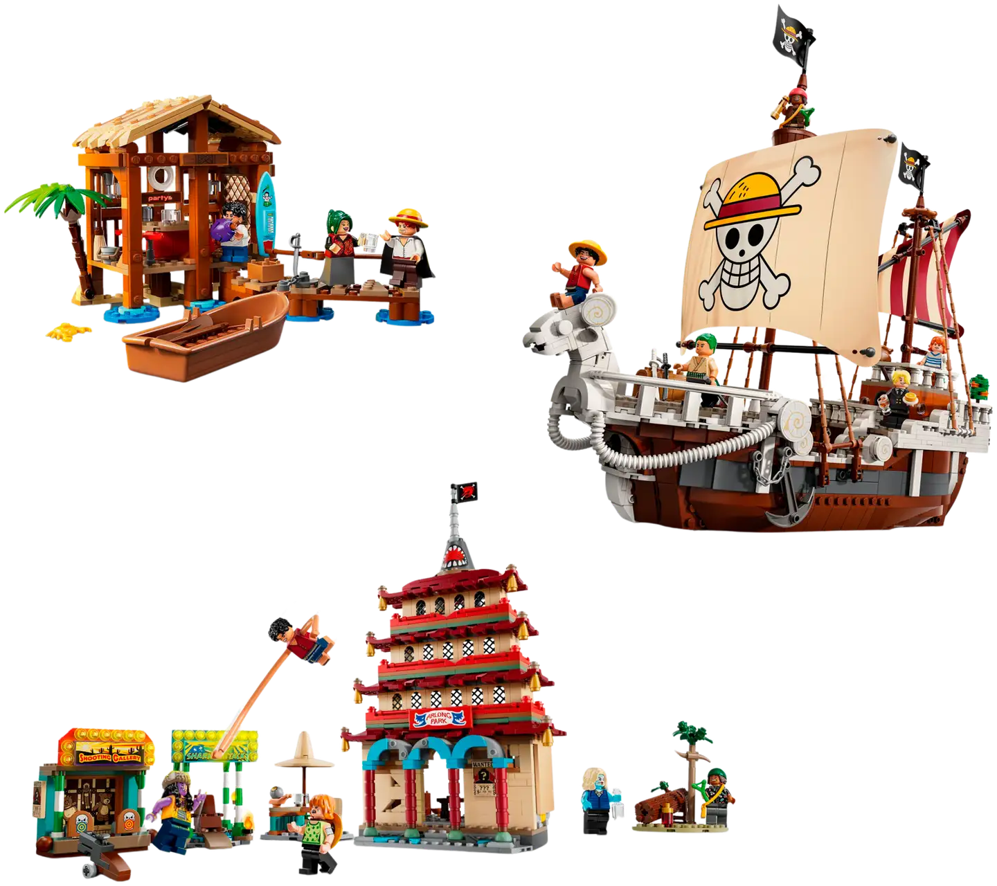 LEGO® ONE PIECE 75637 Buggy-klovnin sirkusteltta - 10