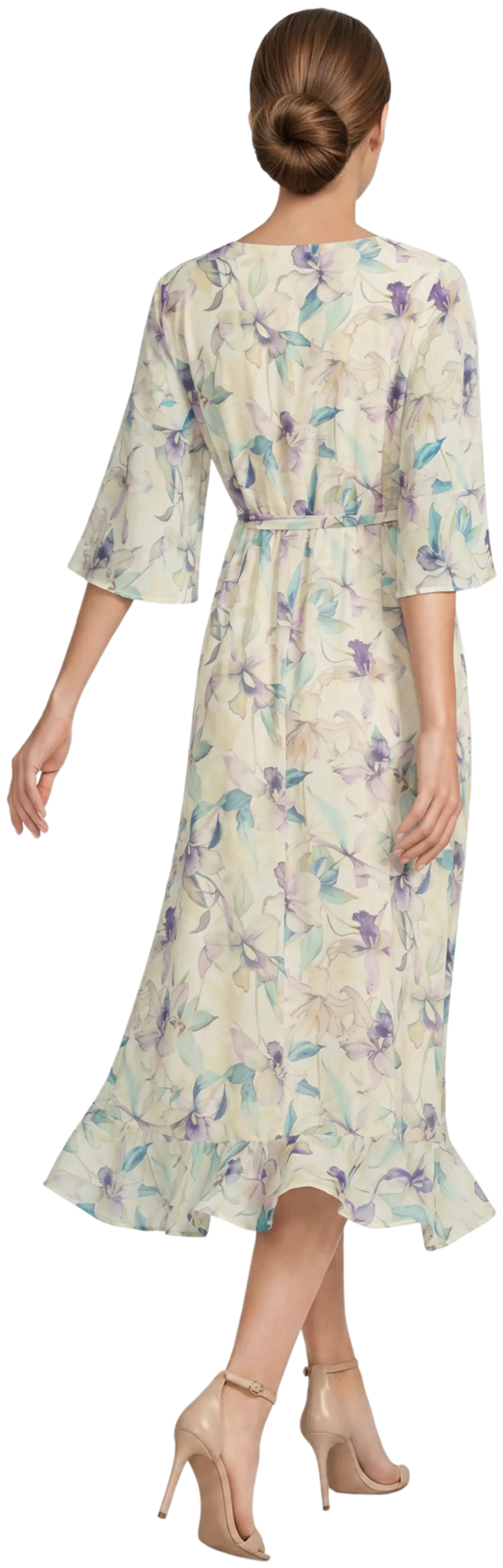 London Fog naisten sifonkimekko 218L261712 - Multicolor - 6