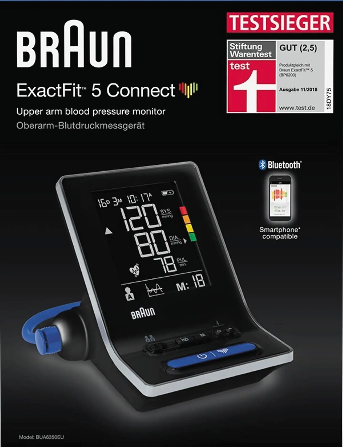 Braun Exact Fit 5 verenpainemittari - 1