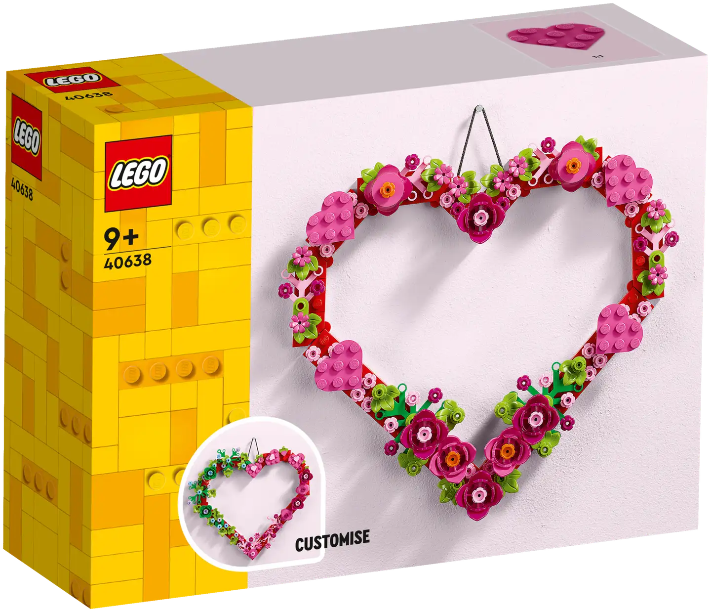 LEGO Icons 40638 Sydänkoriste - 2