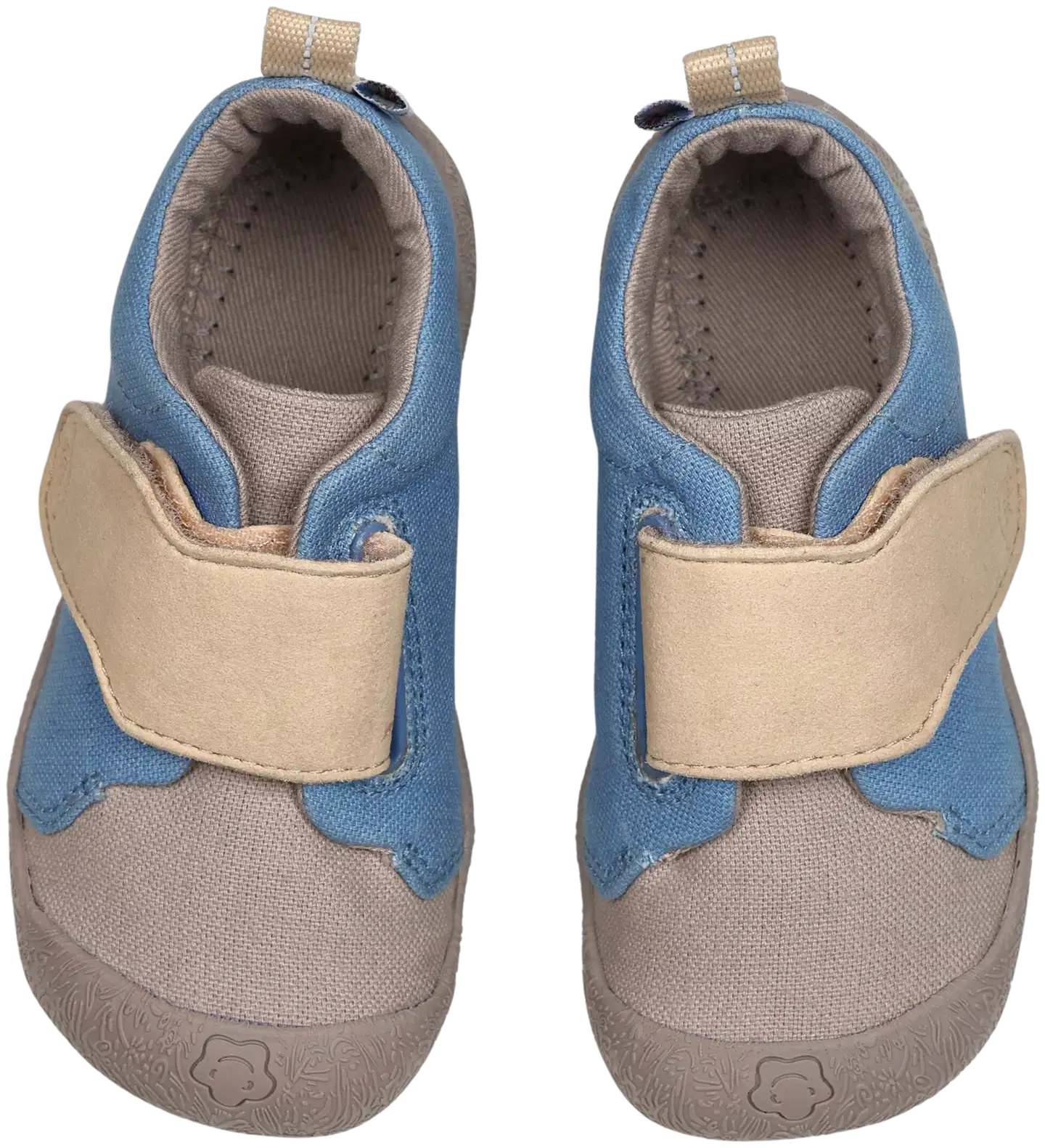 Affenzahn pienten lasten paljasjalkakenkä Prewalker Cotton Smally - Blue - 5