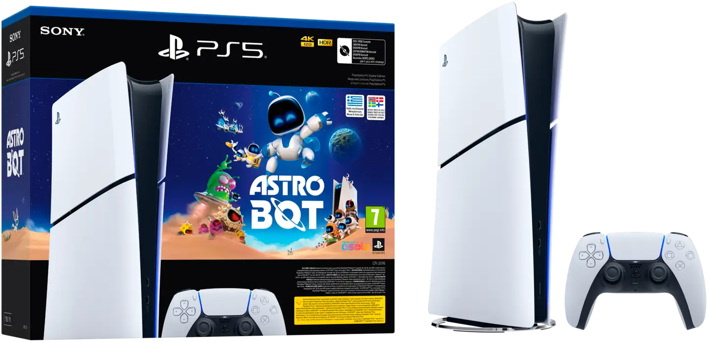 PlayStation®5 Digital Edition pelikonsoli ASTRO BOT-paketti - 1