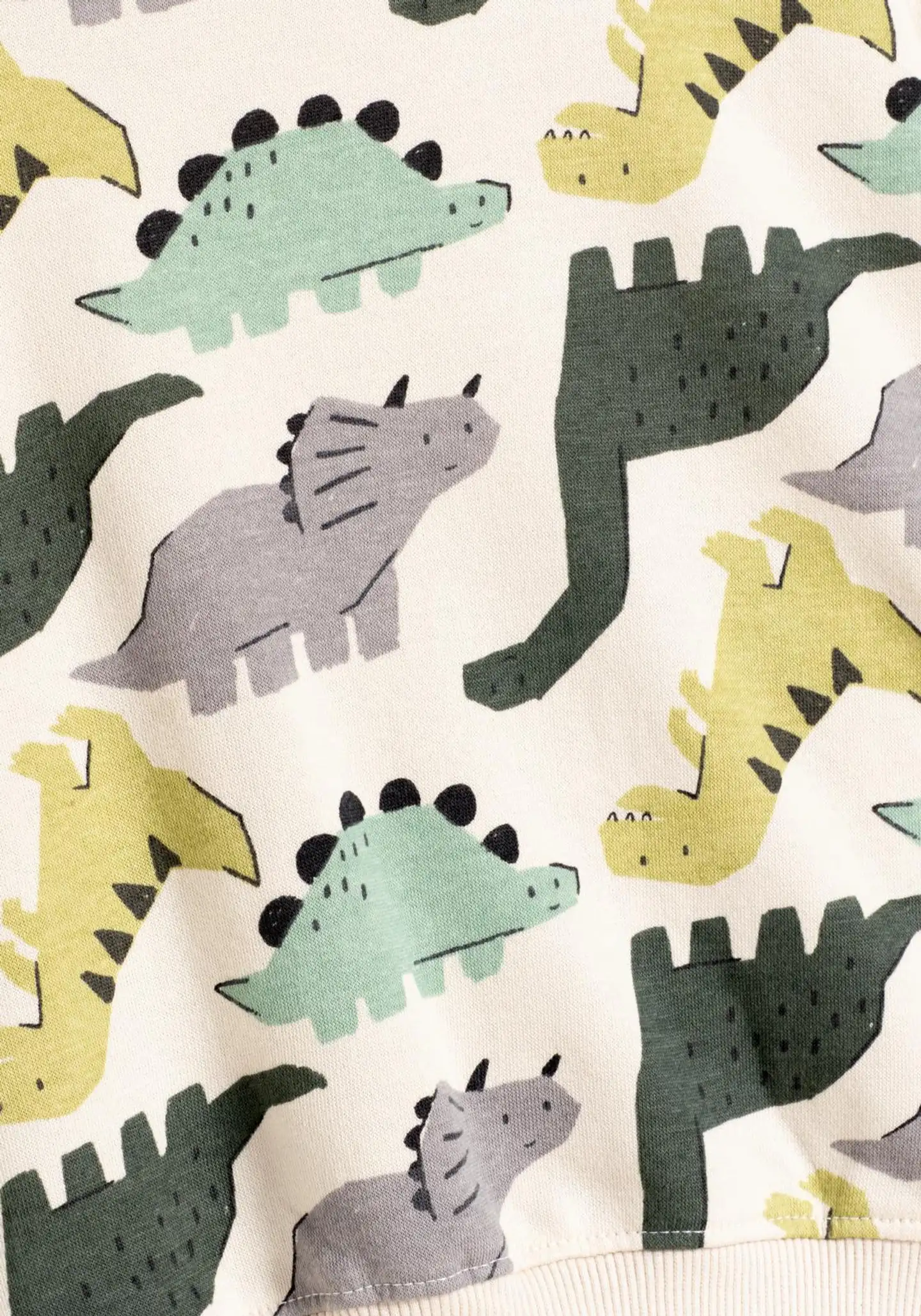 TEX BABY vauvojen collegesetti Dino I274193 - ECRU 2 - 3