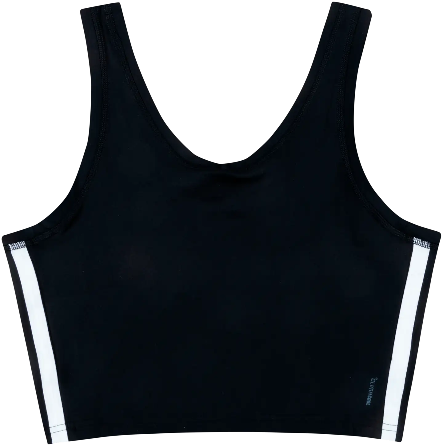 adidas naisten liivitoppi Crop 3S JF8915 - BLACK - 3