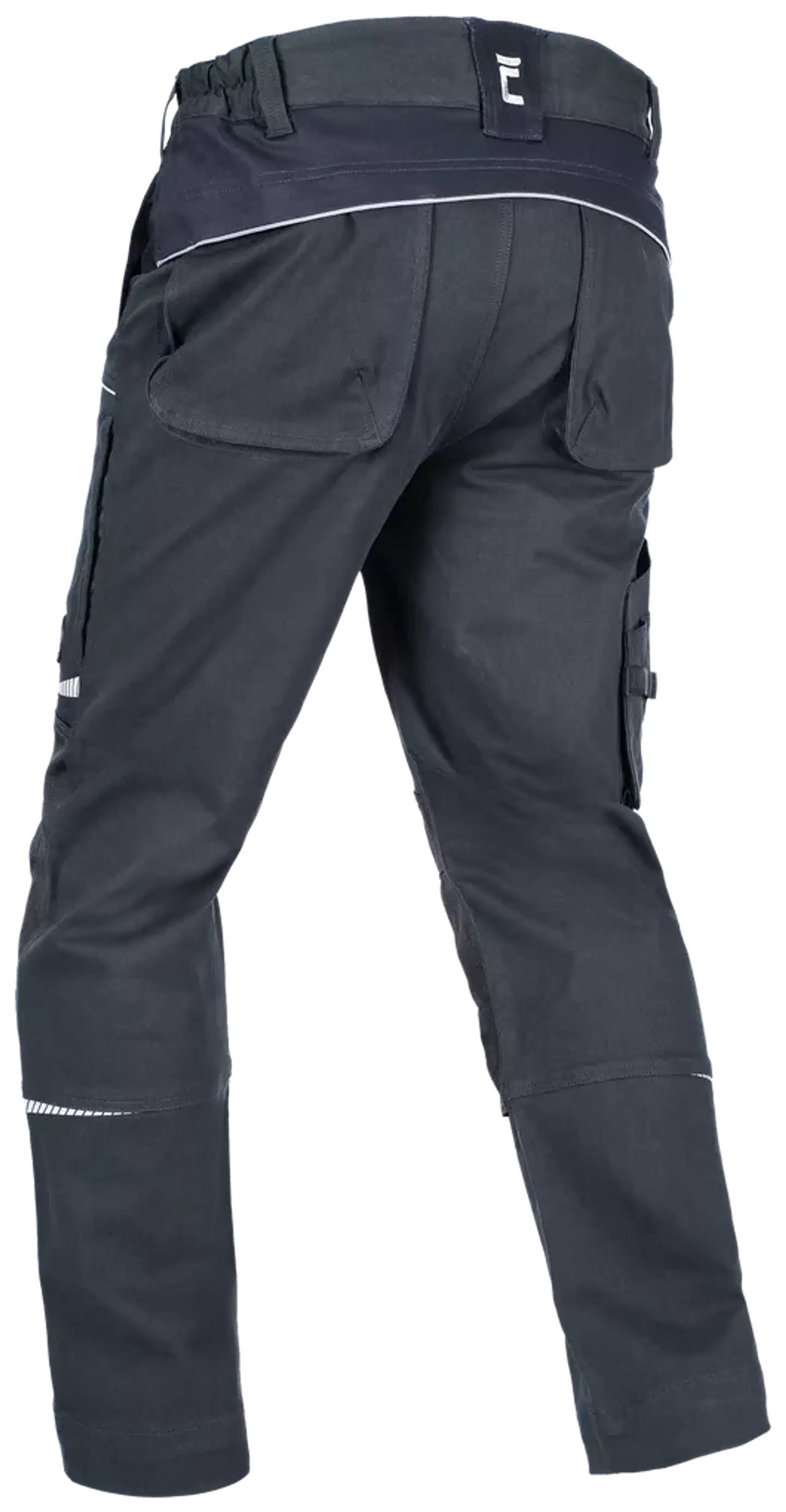 Cerva Stirling stretch työhousut - musta - 3