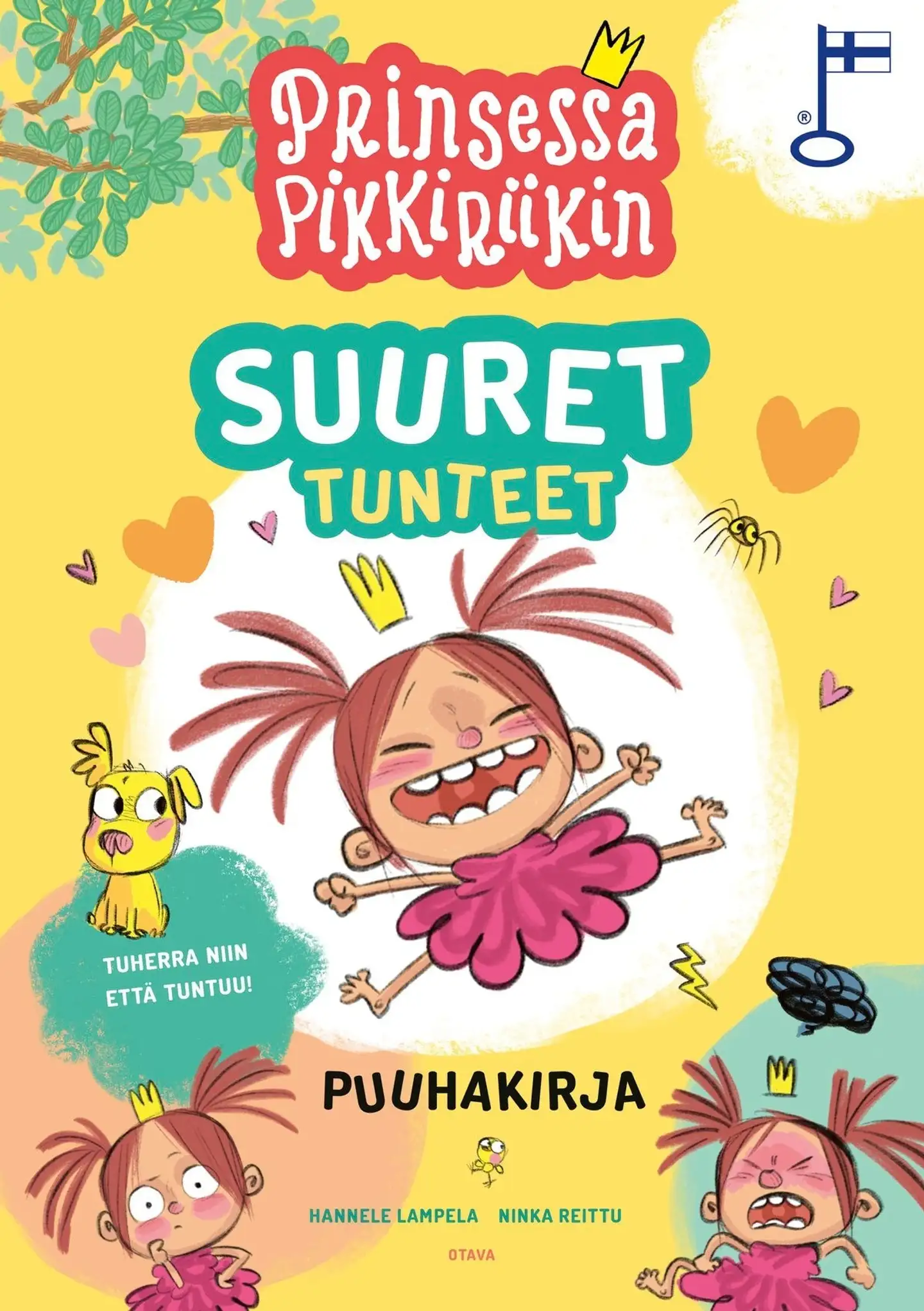 Lampela, Prinsessa Pikkiriikin Suuret tunteet - Puuhakirja