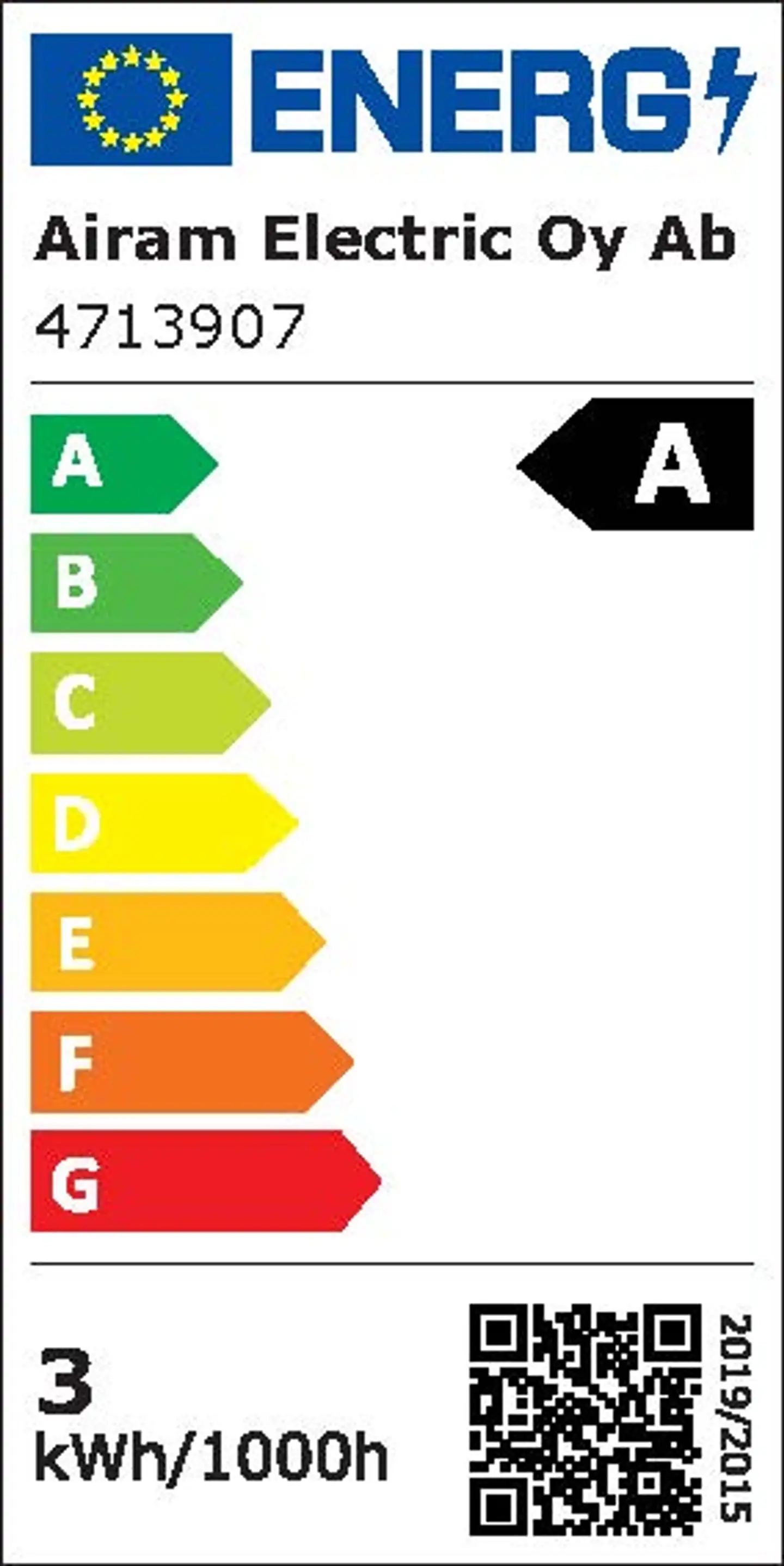 Airam LED A60 2,2W/840 470lm E27 360 CLASS A - 3