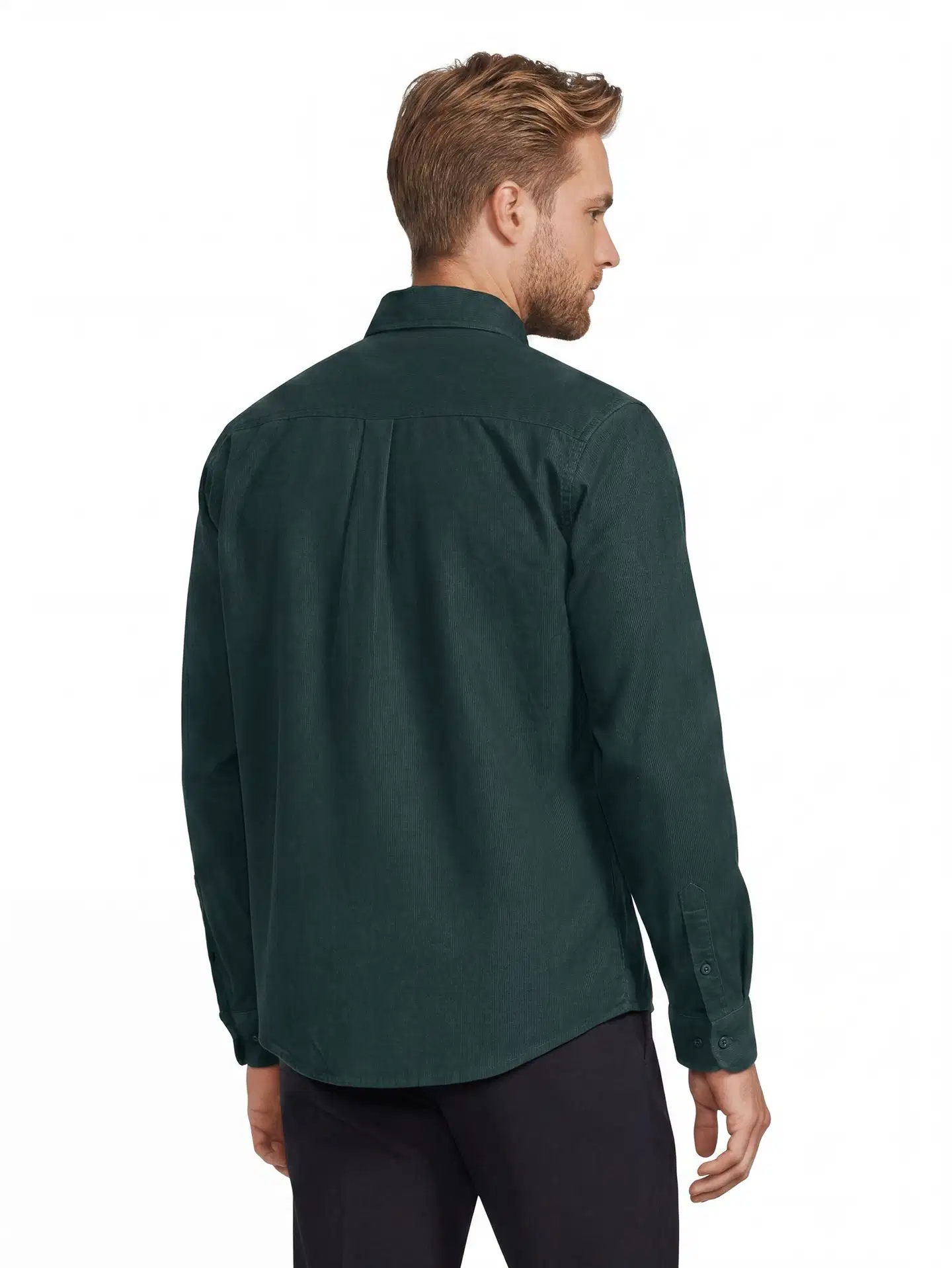 London Fog miesten vakosamettipaita 194L292604 - Green Gables - 3