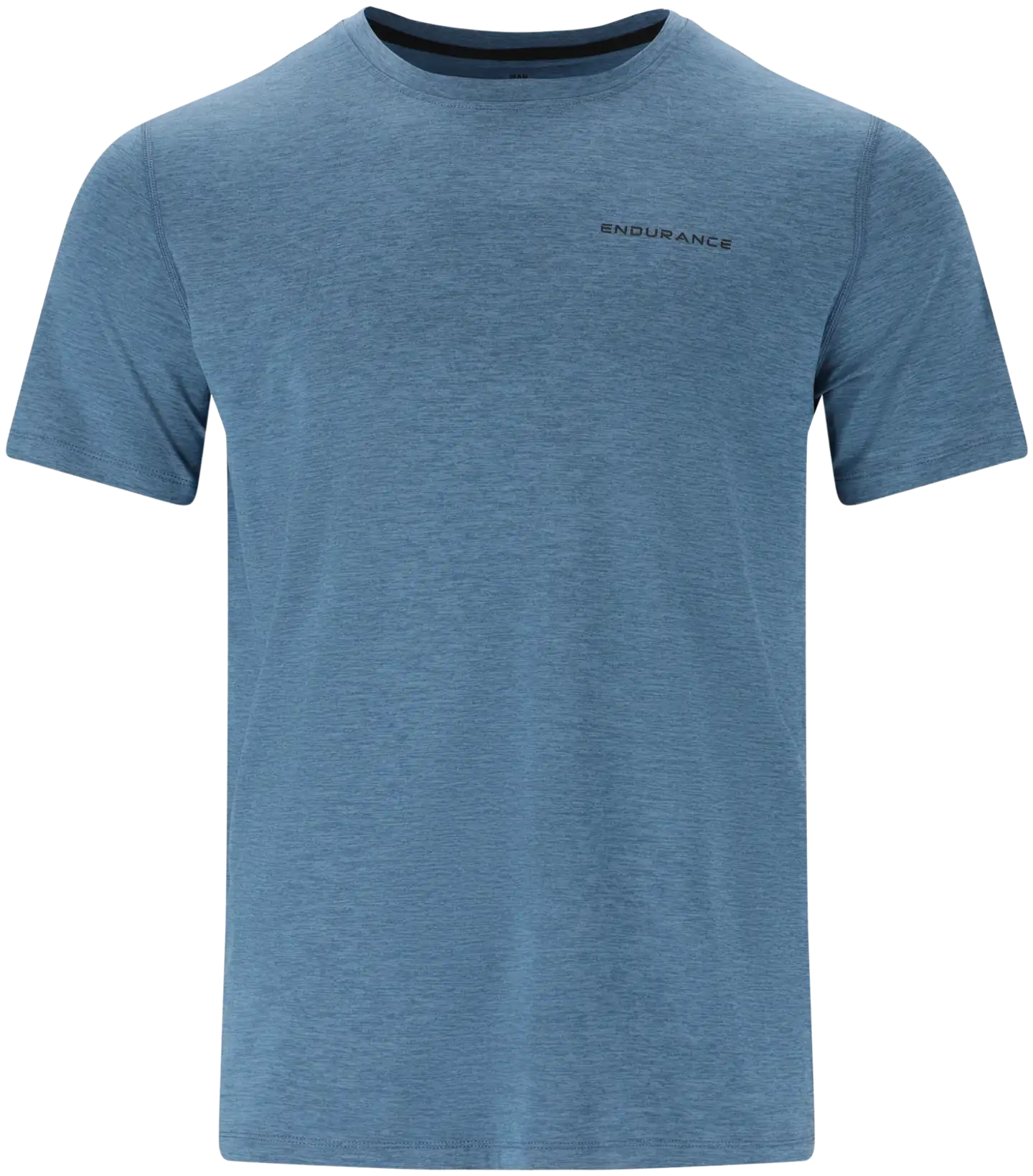 ENDURANCE Abdon M Melange S/S Tee miesten t-paita - 2257 Blue Heaven - 1