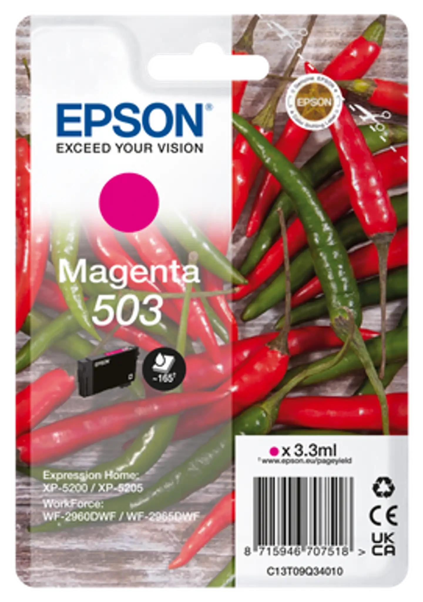 Epson Mustepatruuna 503 magenta