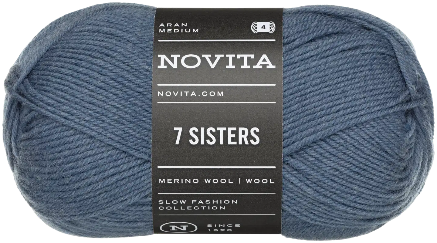 Novita lanka 7 Sisters 100g farkku 160 - 1