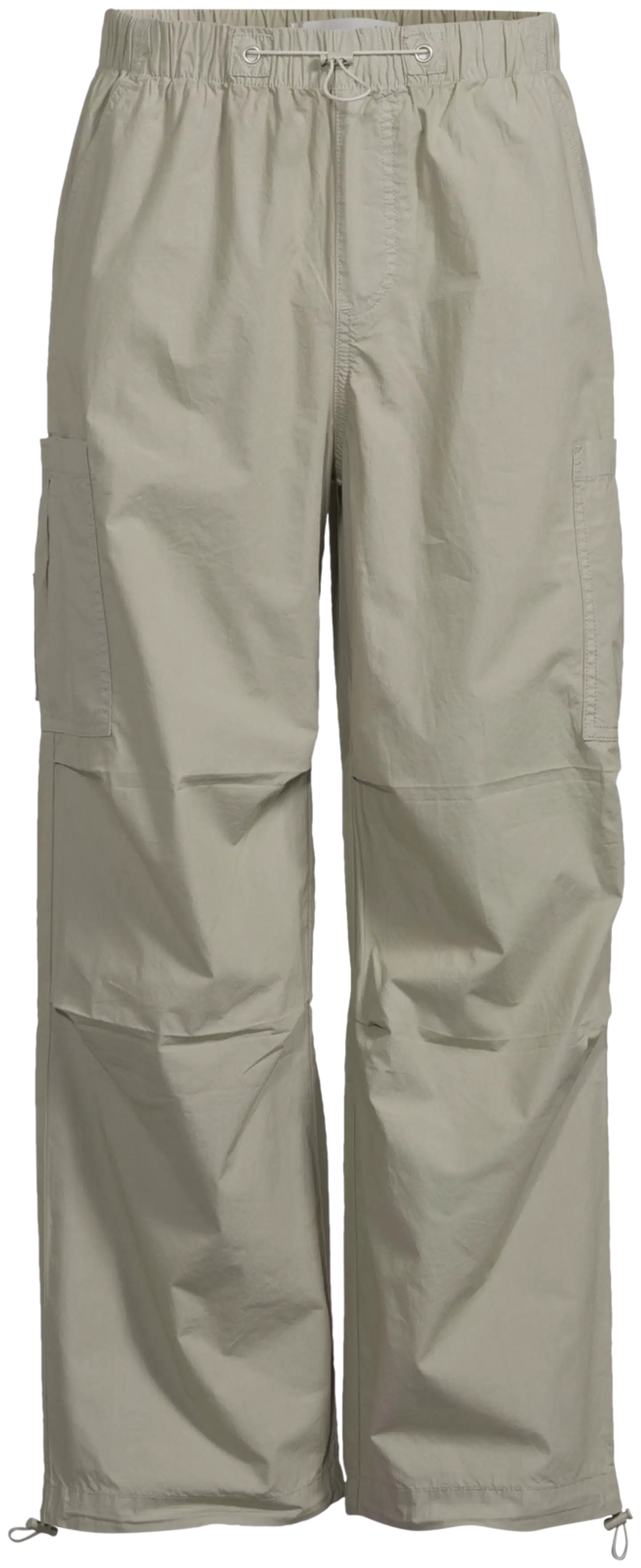 WKLY. miesten reisitaskuhousut parachute 202W242601 - Green khaki - 2