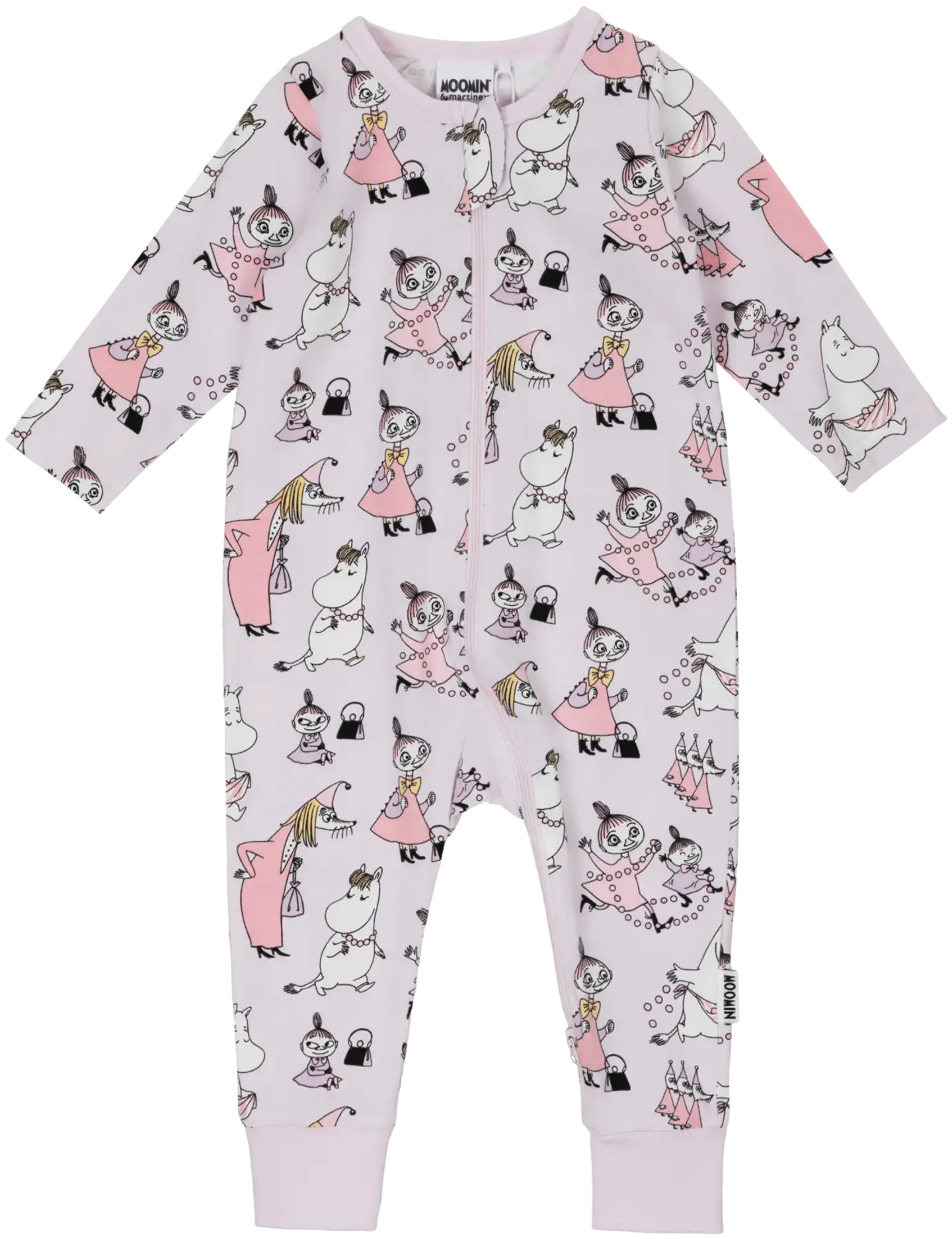 Muumi vauvojen pyjama Helmileikki 591029 - liila - 1