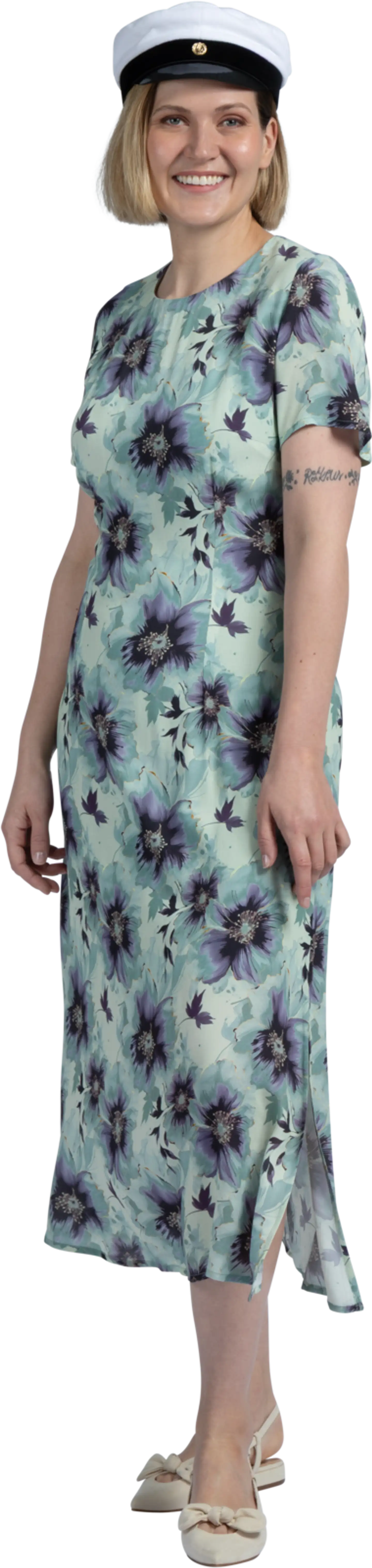 London Fog naisten mekko 218L162515 - Iceberg Green - 4