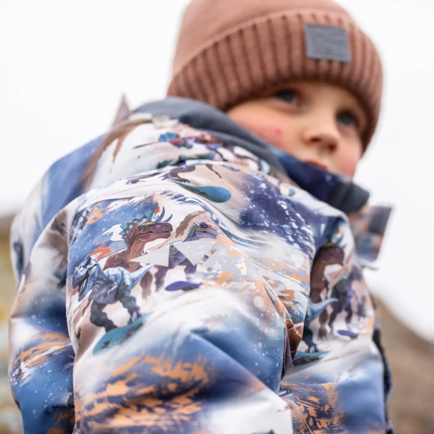 HC Outwear lasten vedenpitävä toppahaalari Kola - Navy - 5