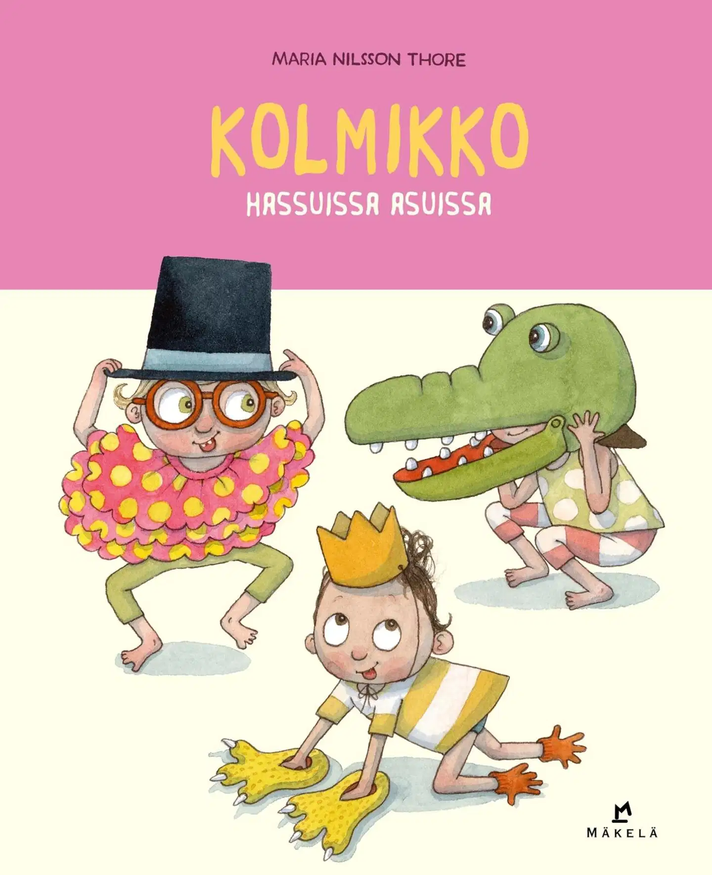 Nilsson Thore, Kolmikko hassuissa asuissa