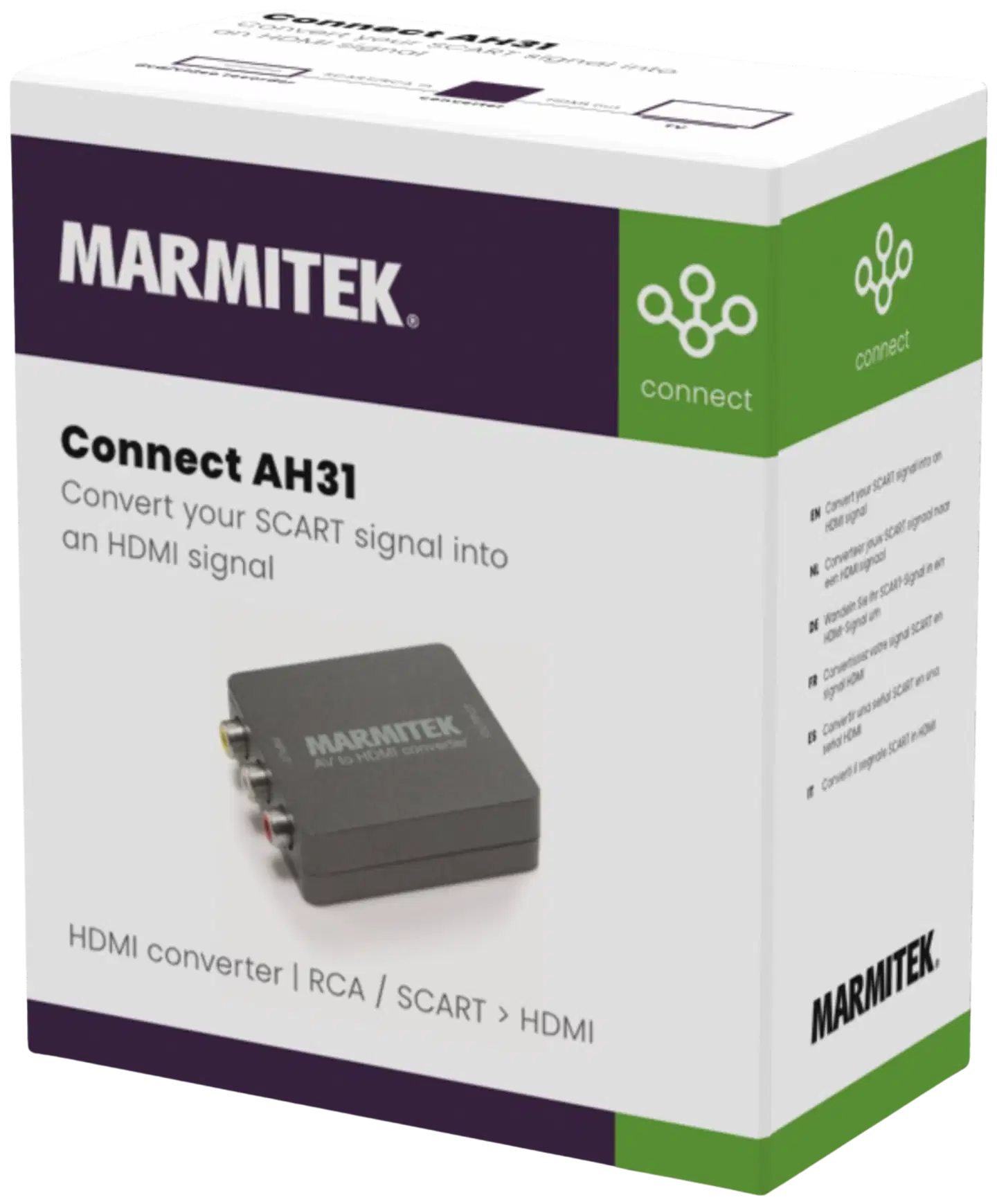 Marmitek SCART-HDMI-muunnin Connect AH31 E - 7