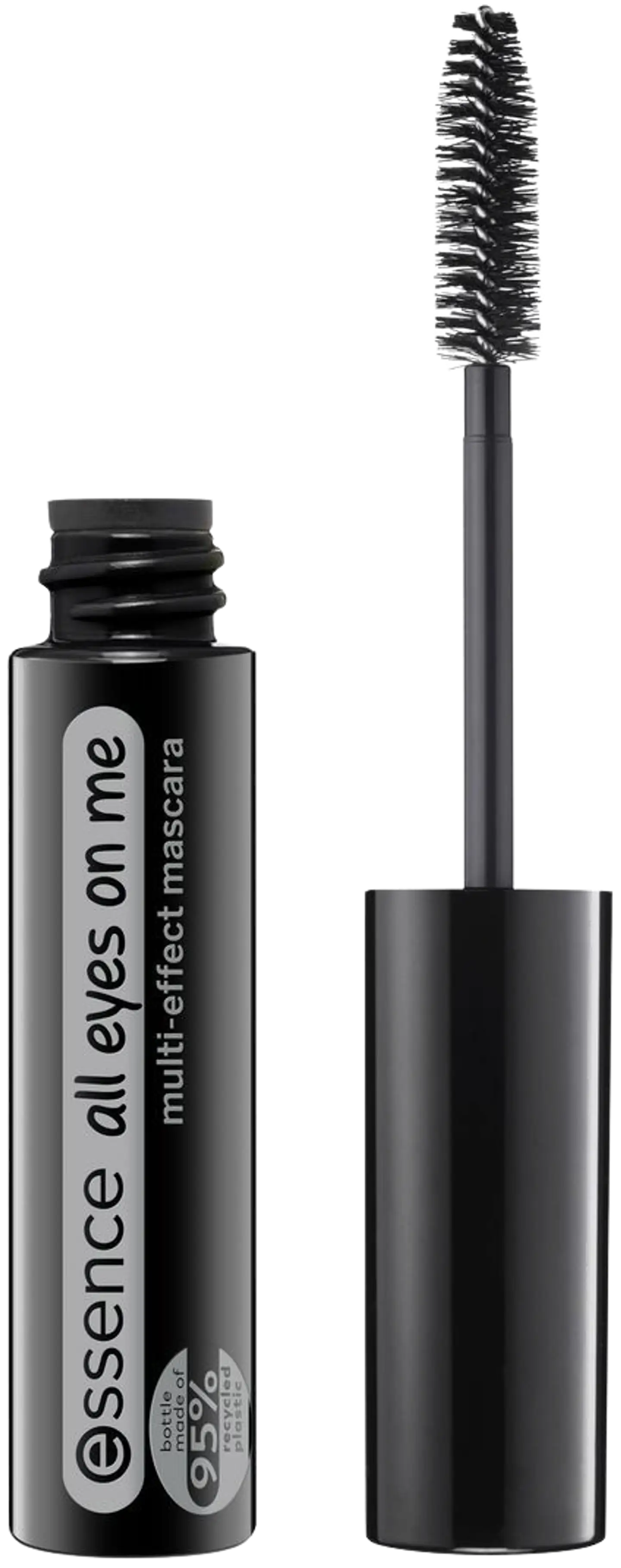 essence all eyes on me multi-effect mascara 01 soft black 8 ml - 1