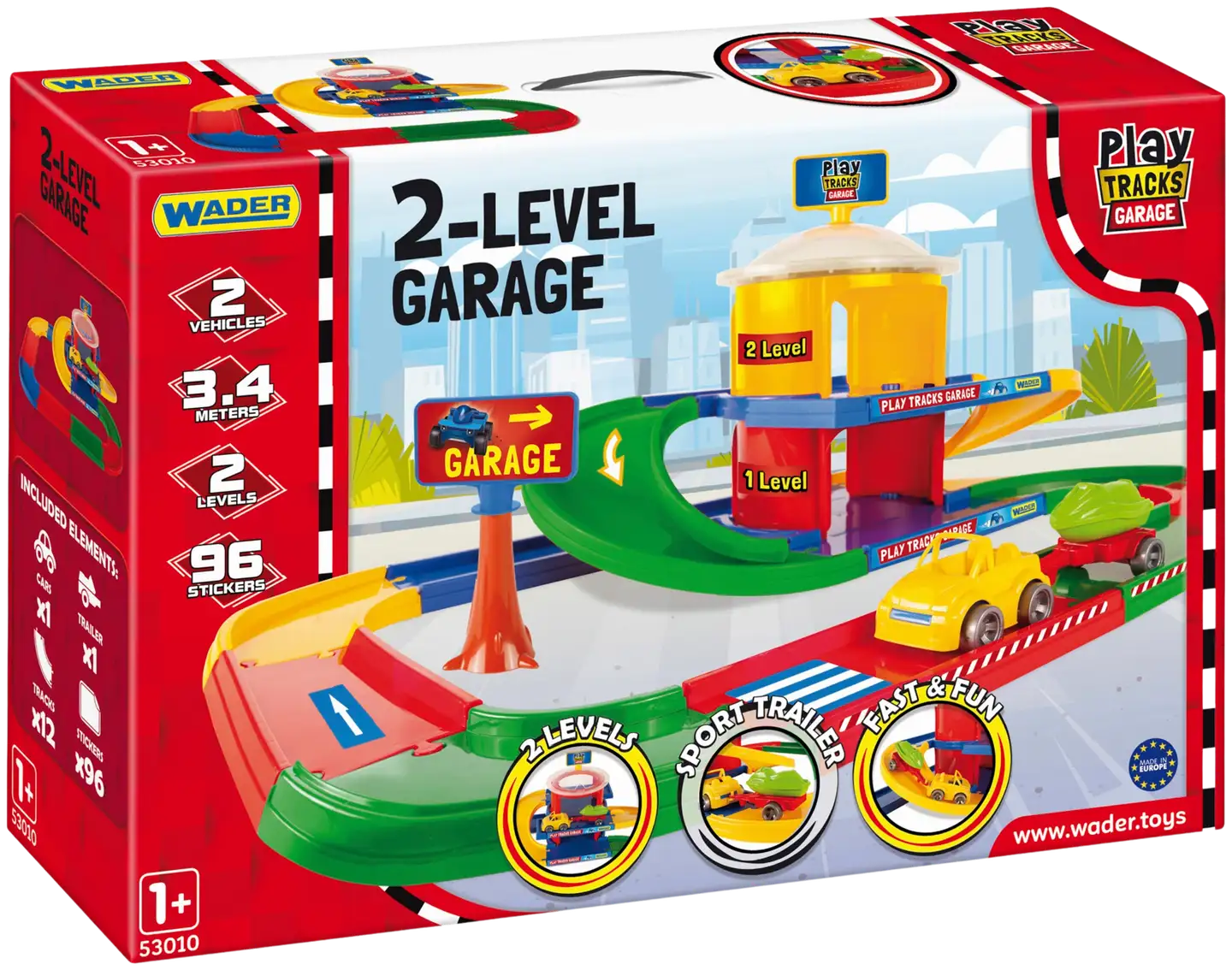 Wader Garage Kaksikerroksinen Parkkitalo - 3