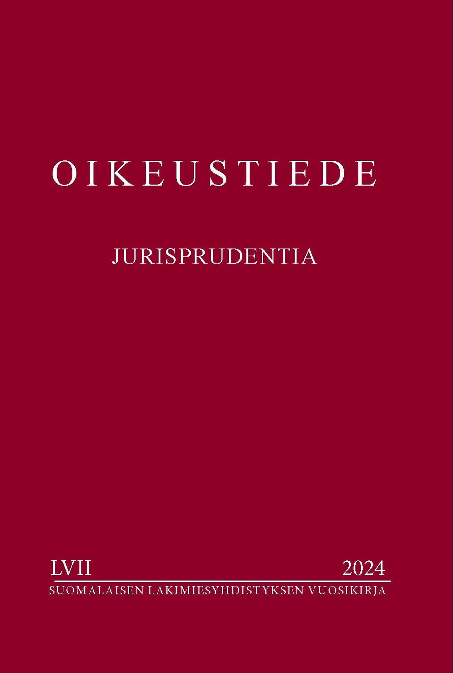 Oikeustiede-Jurisprudentia LVII:2024
