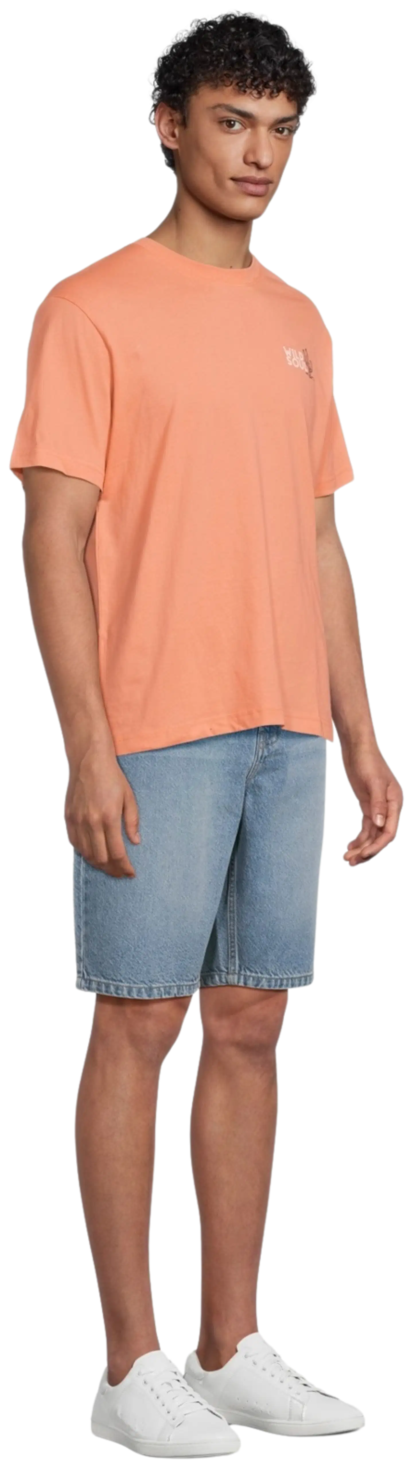 WKLY. miesten t-paita Desert Cowboy 195W152602 - Dusty orange - 4