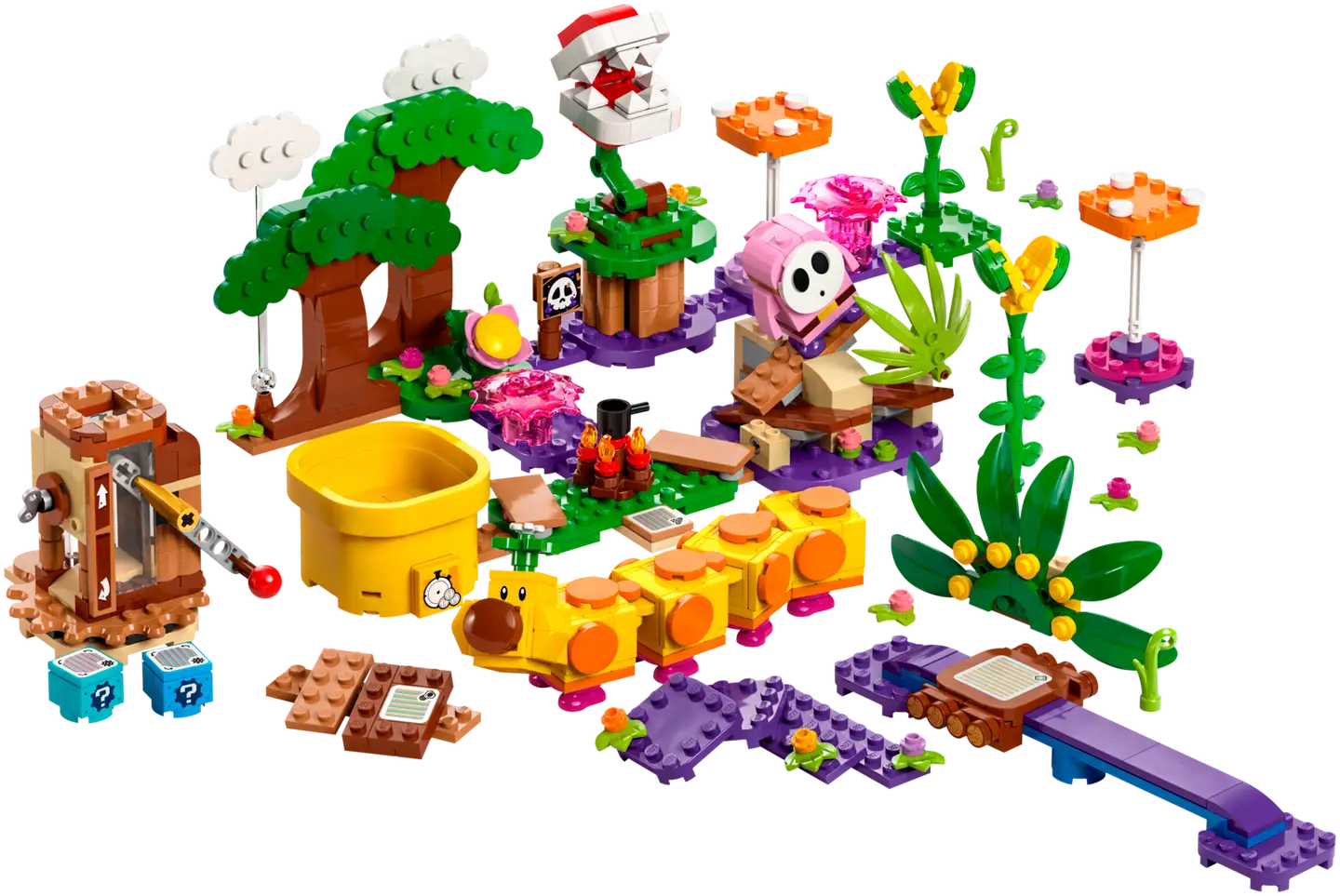 LEGO® Super Mario™ 71434 - Soda Jungle rakennussetti, Wiggler - 4