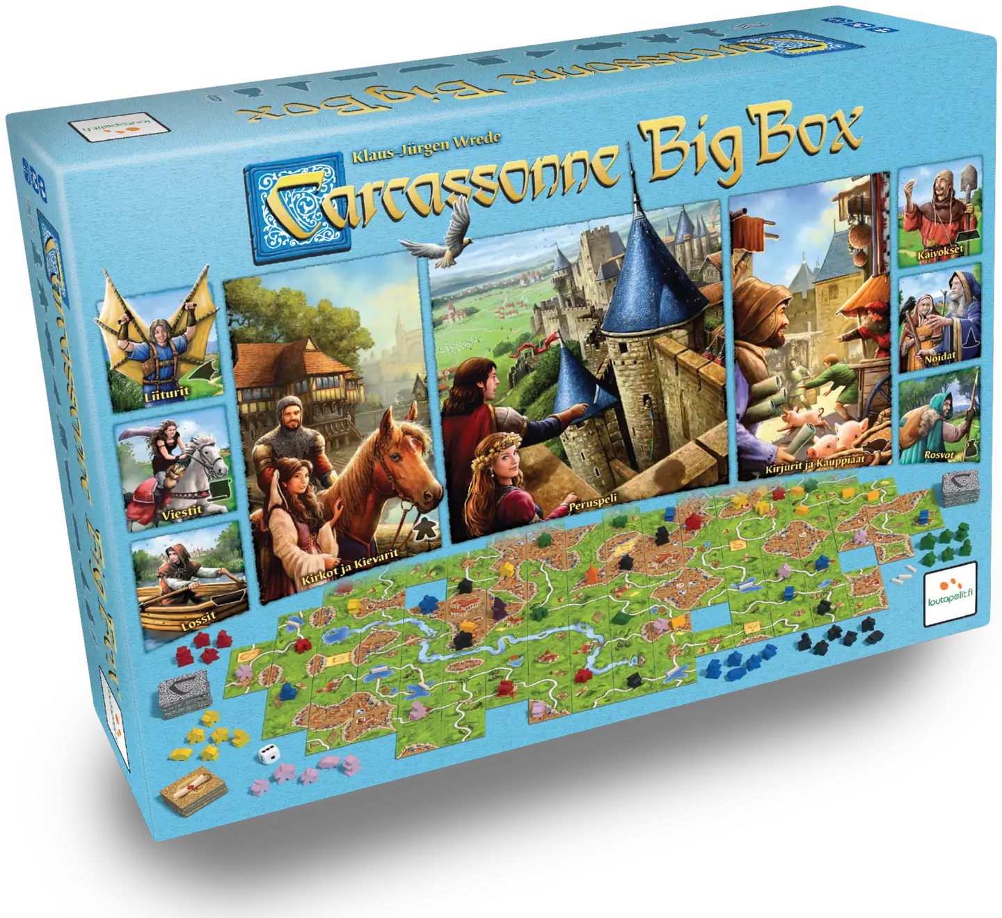 Lautapelit.fi Carcassonne lautapeli Big Box 7+