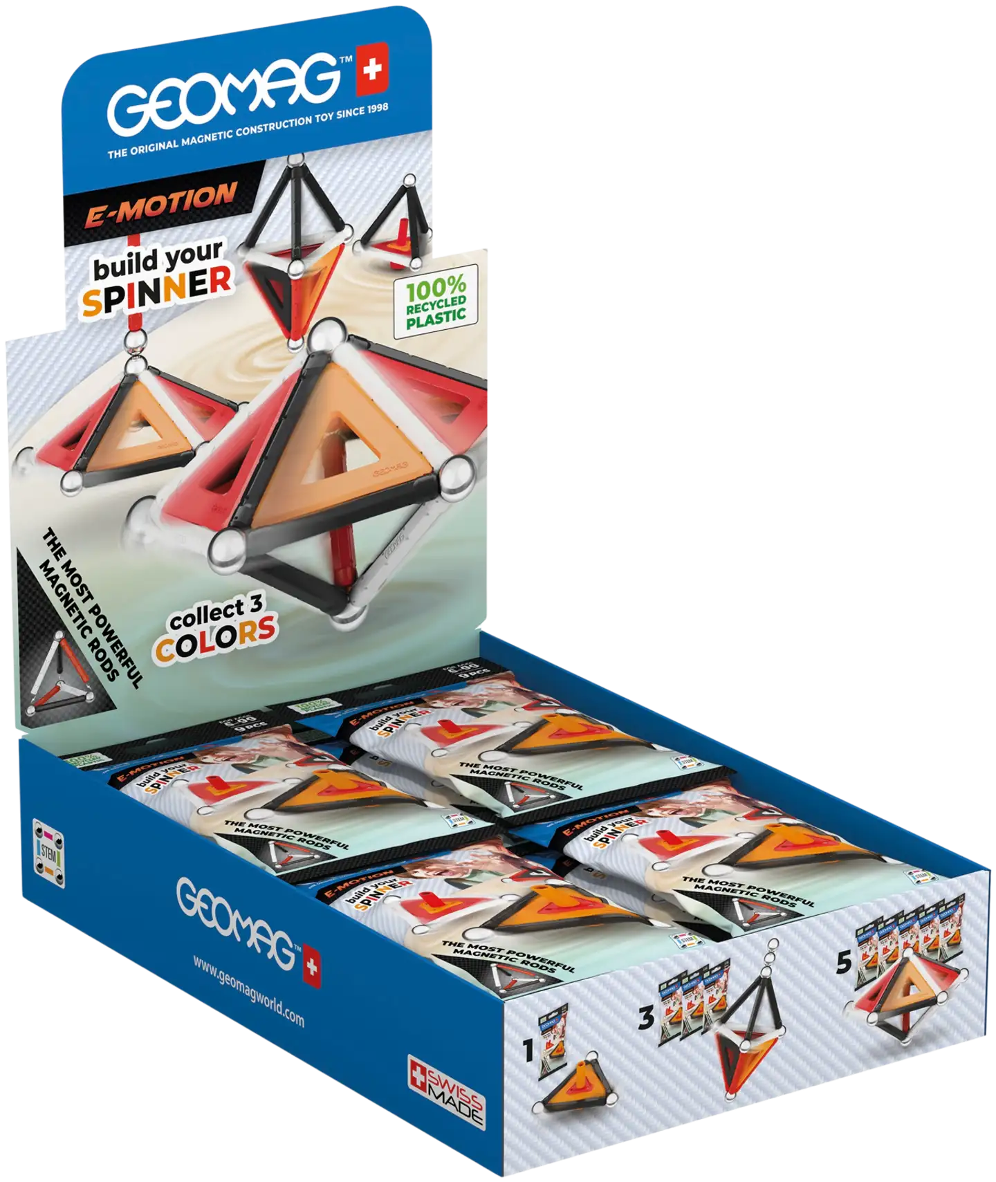 Geomag E-Motion magneetirakennussetti 9 osaa - 1